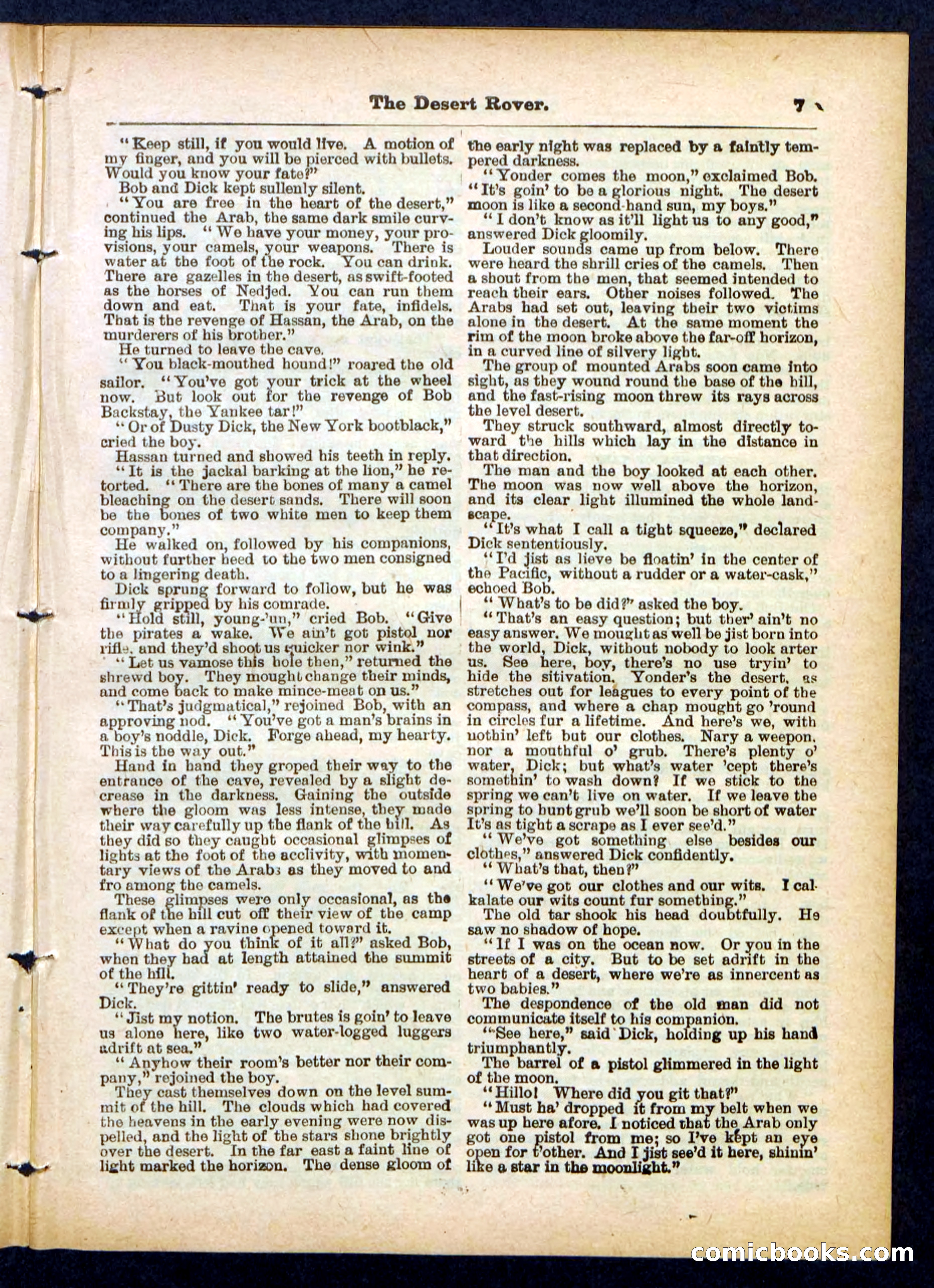 Beadle's Pocket Library No. 408 — page 7 of 32