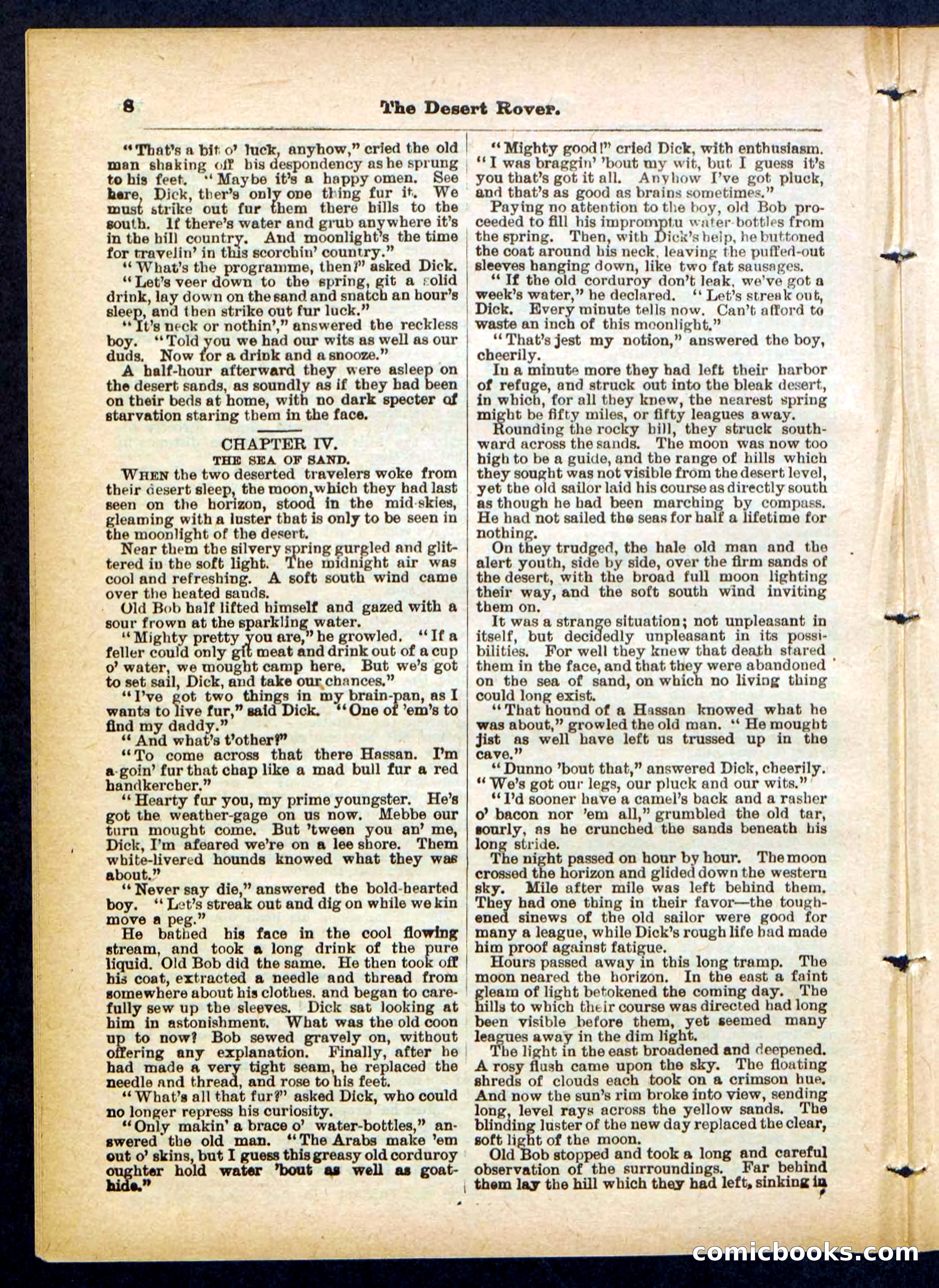 Beadle's Pocket Library No. 408 — page 8 of 32