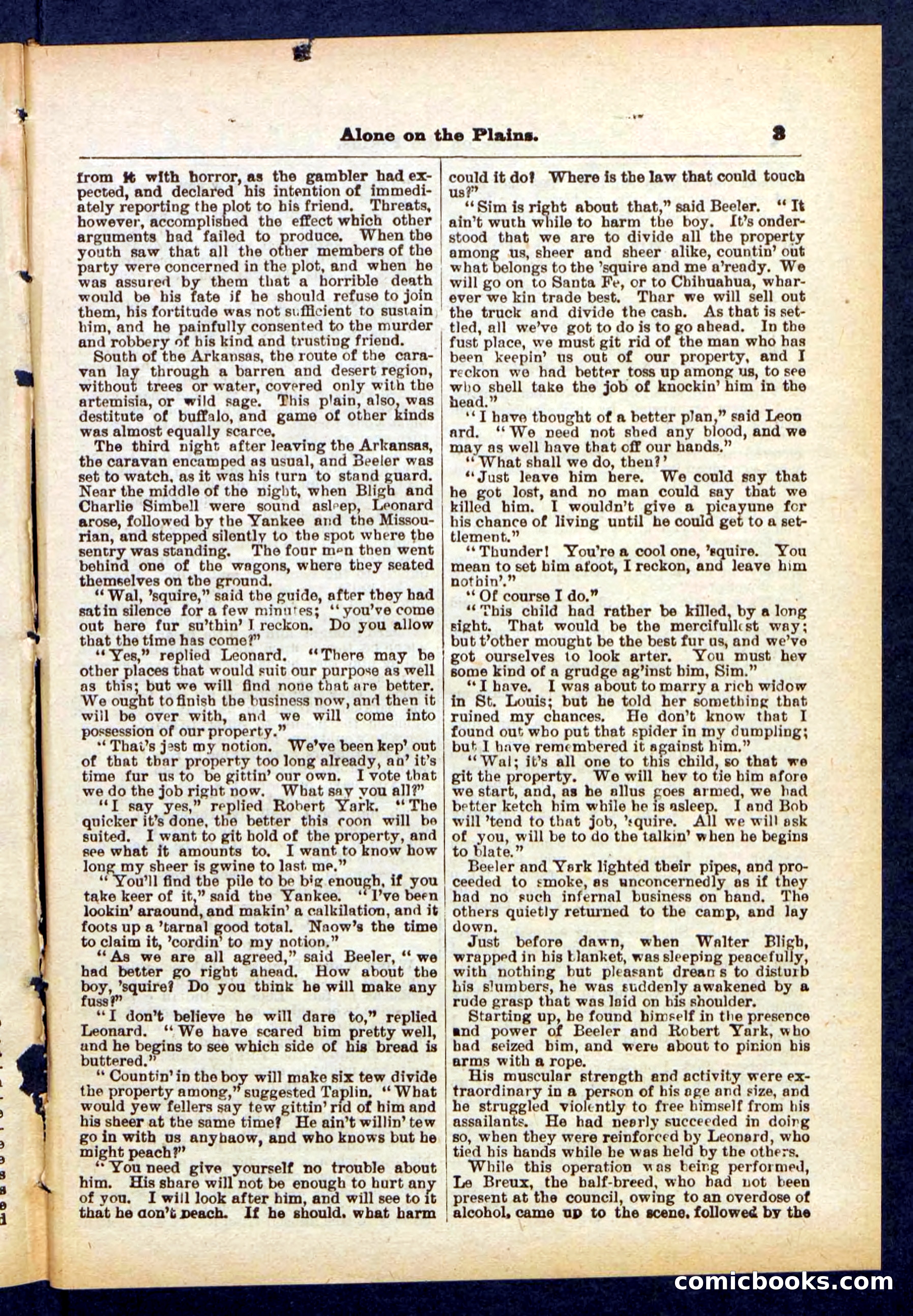 Beadle's Pocket Library No. 429 — page 3 of 32