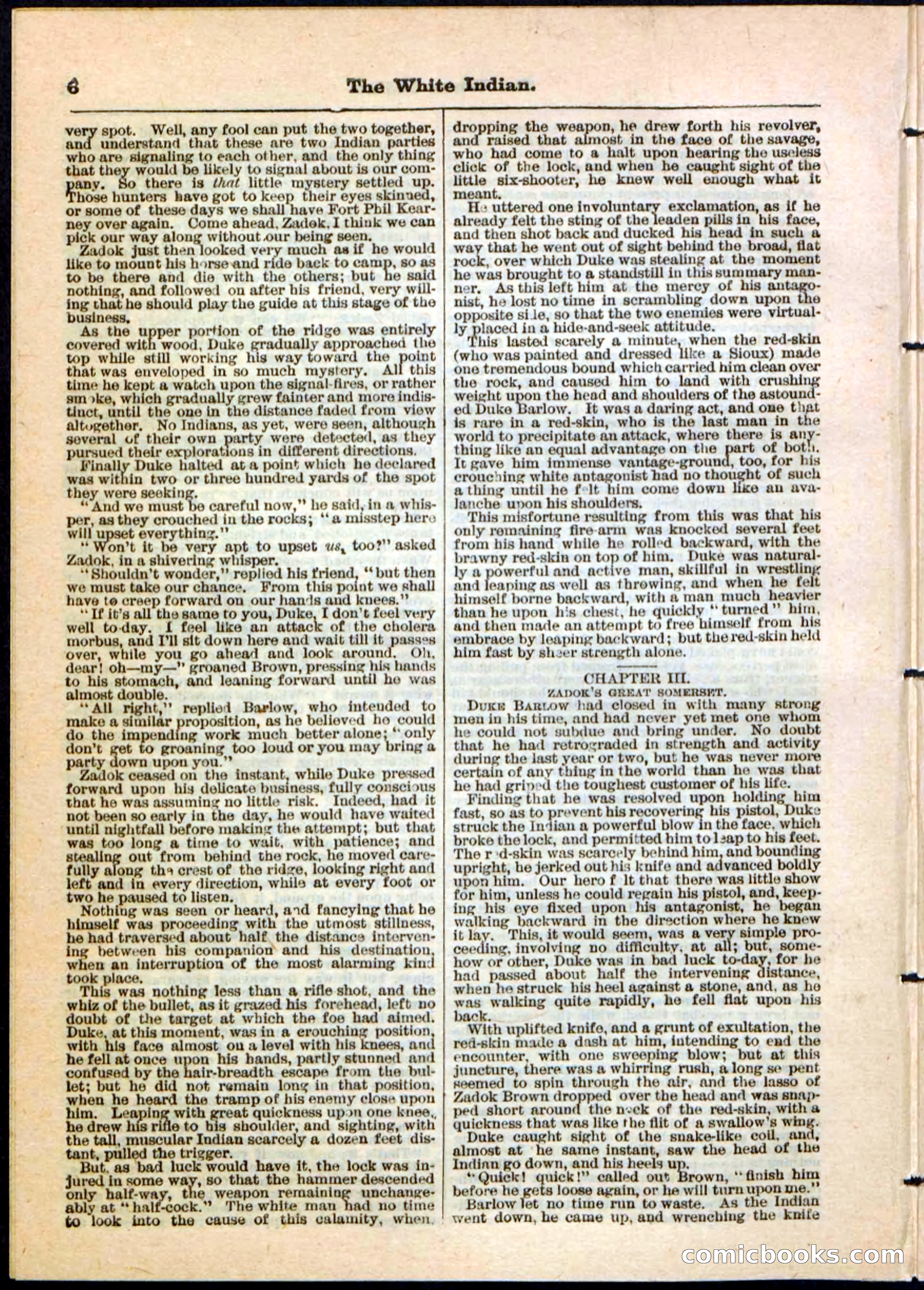 Beadle's Pocket Library No. 44 — page 6 of 32