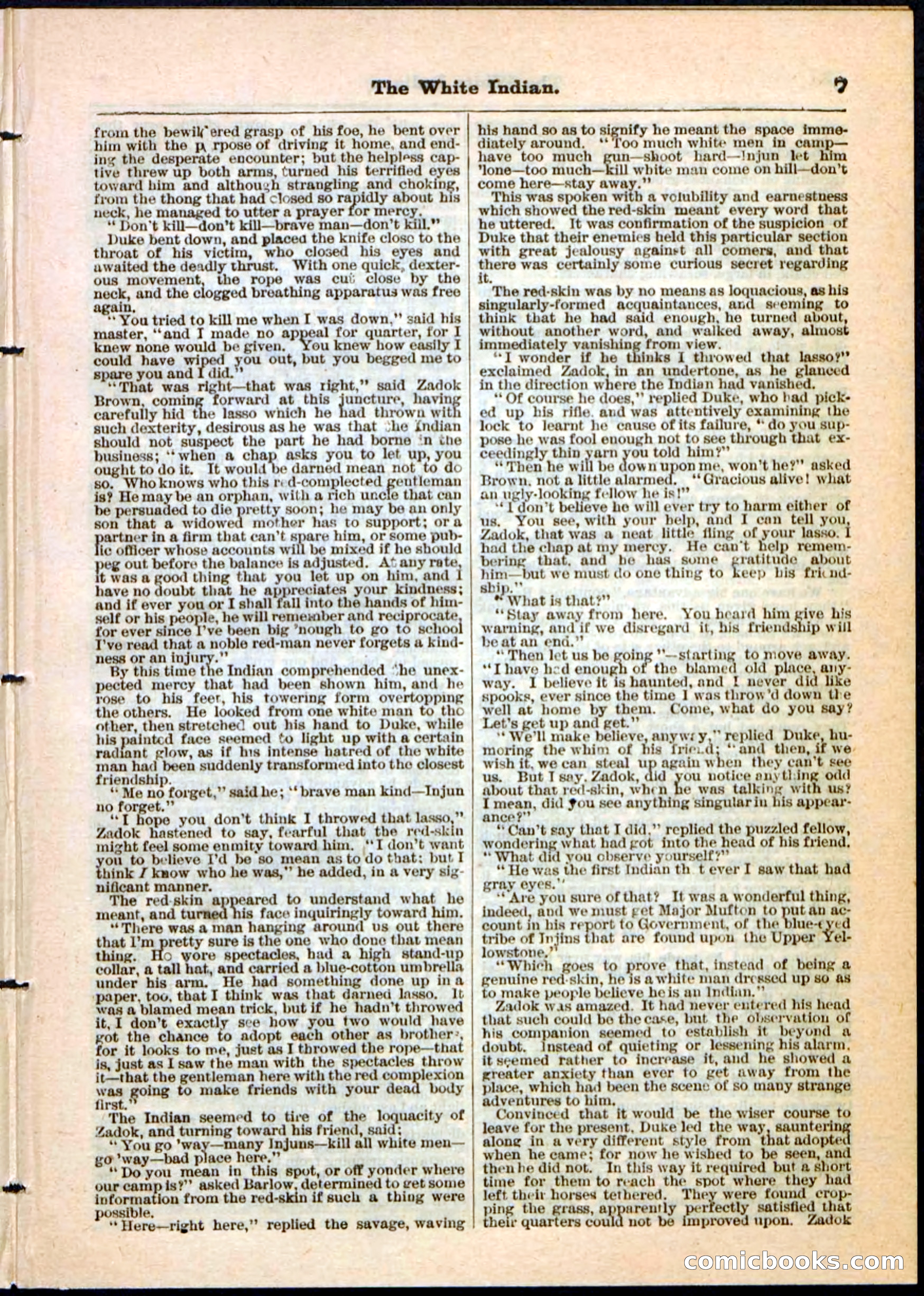 Beadle's Pocket Library No. 44 — page 7 of 32