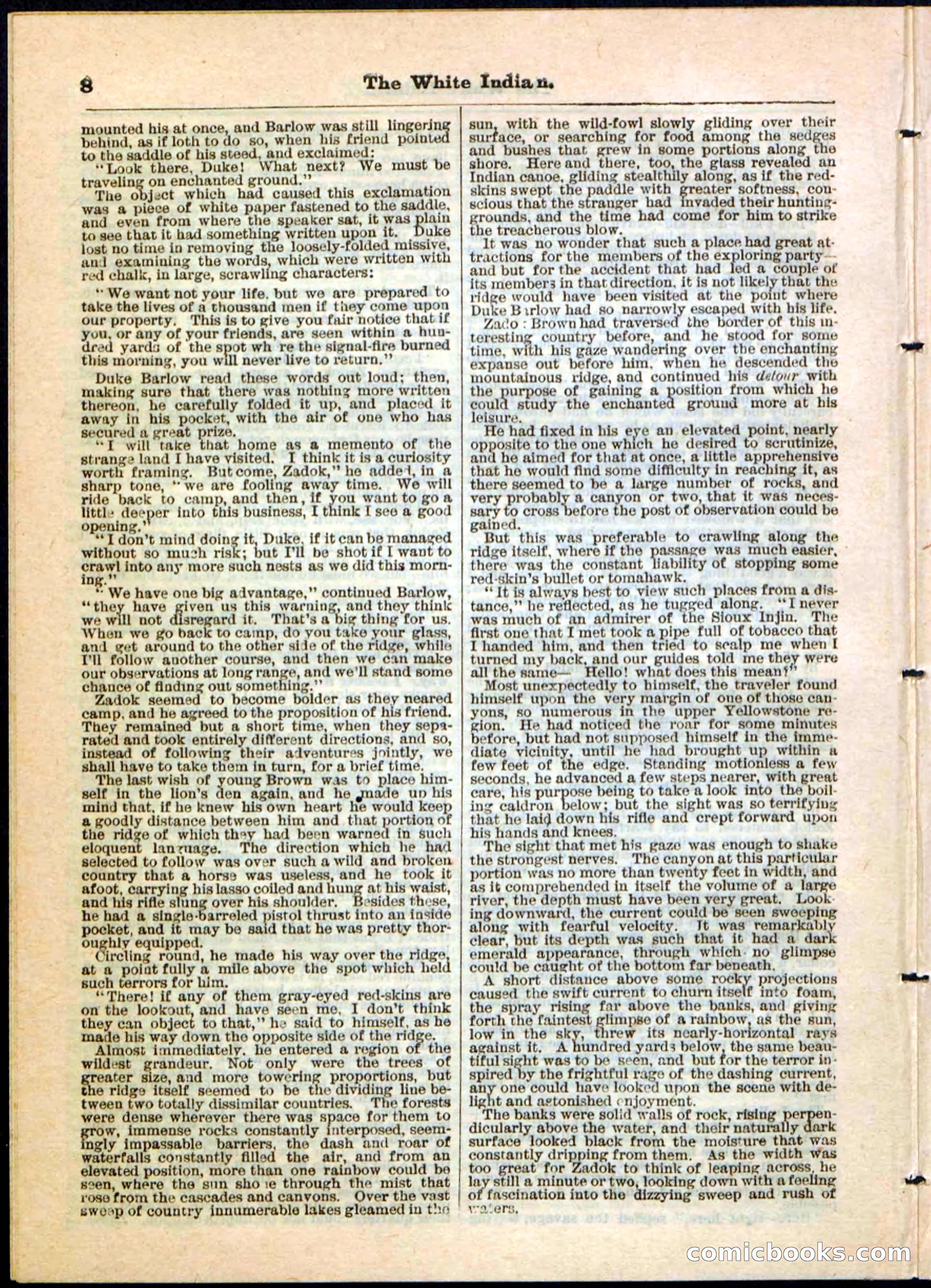 Beadle's Pocket Library No. 44 — page 8 of 32