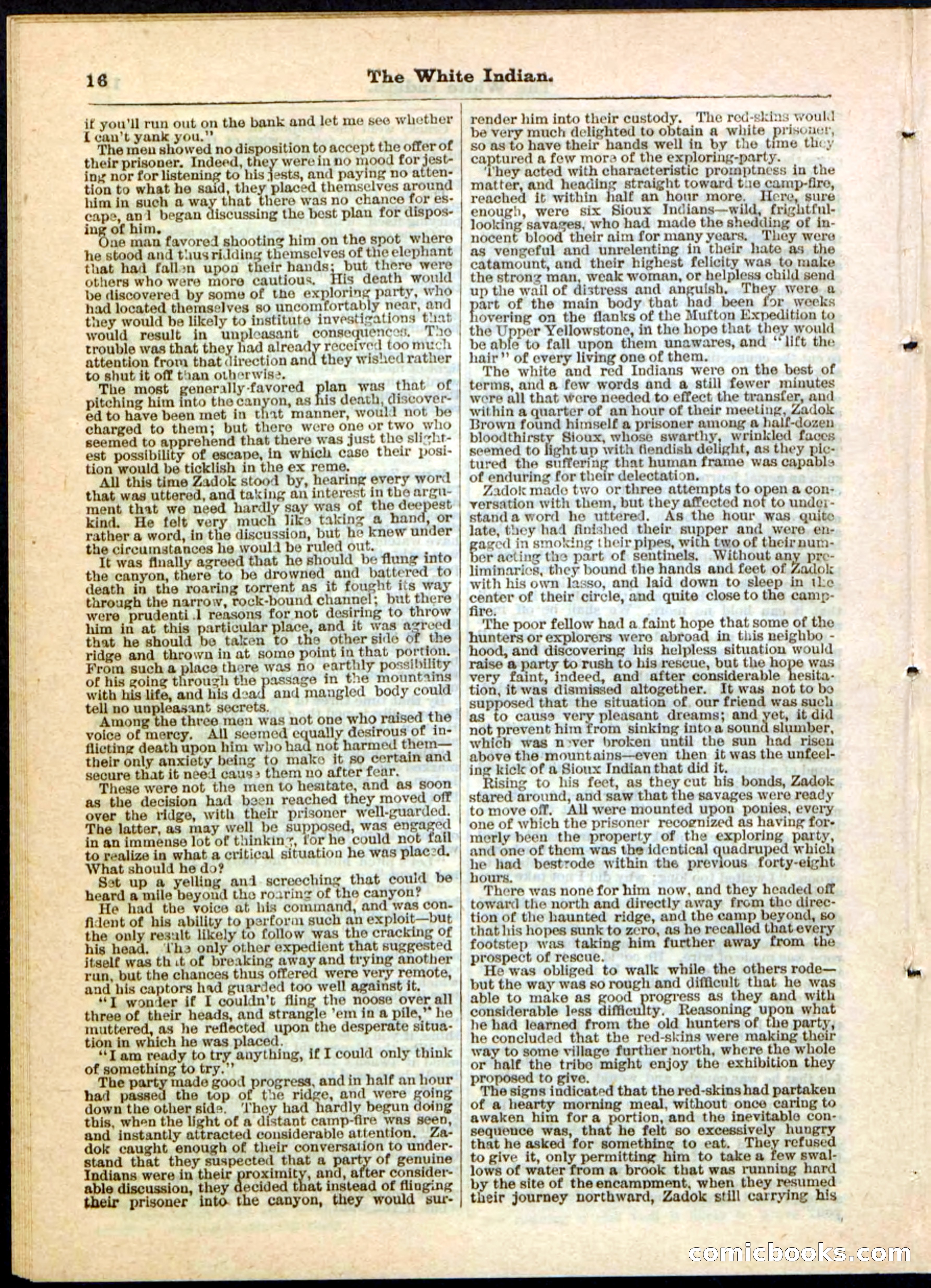 Beadle's Pocket Library No. 44 — page 16 of 32