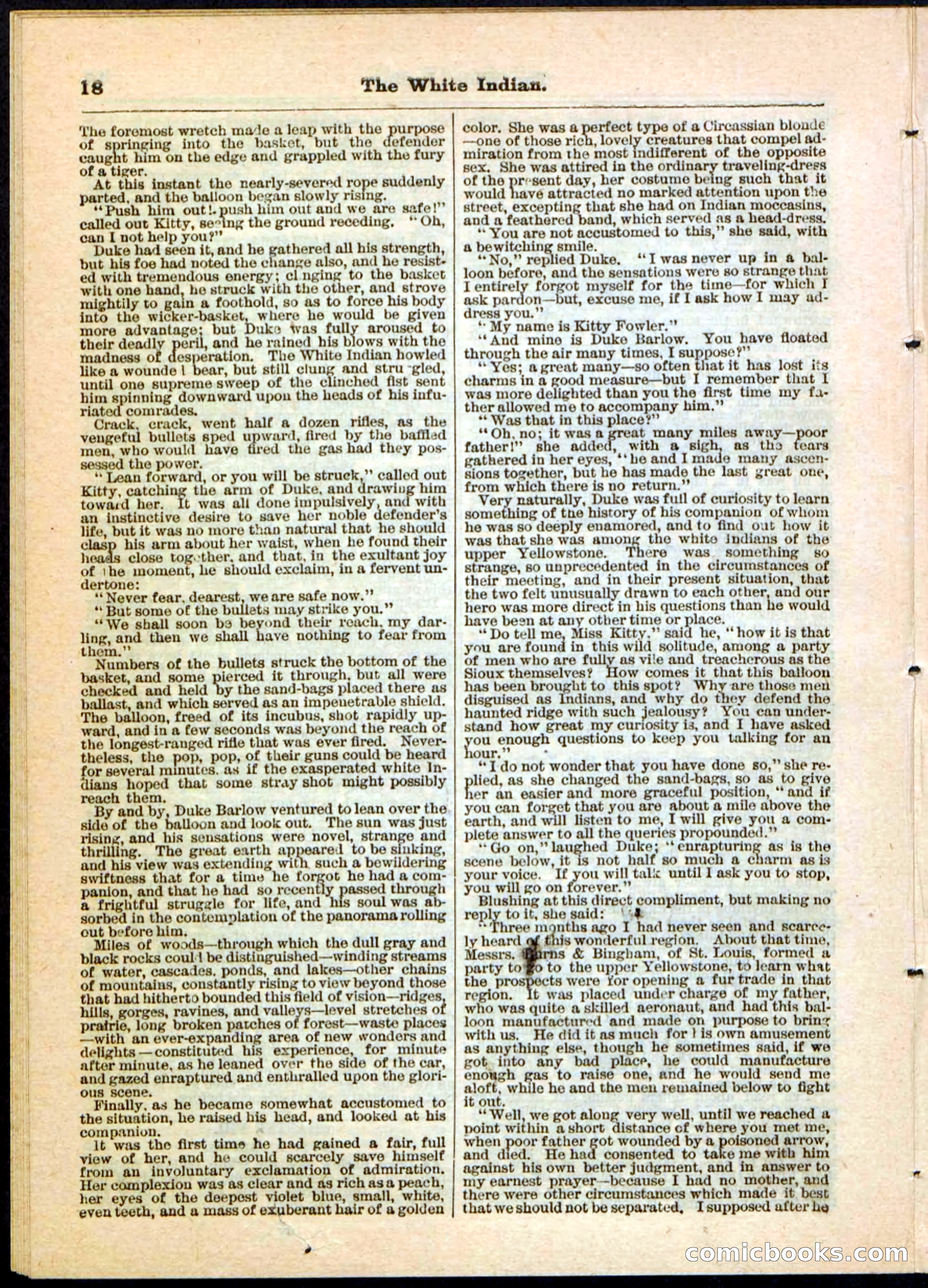 Beadle's Pocket Library No. 44 — page 18 of 32