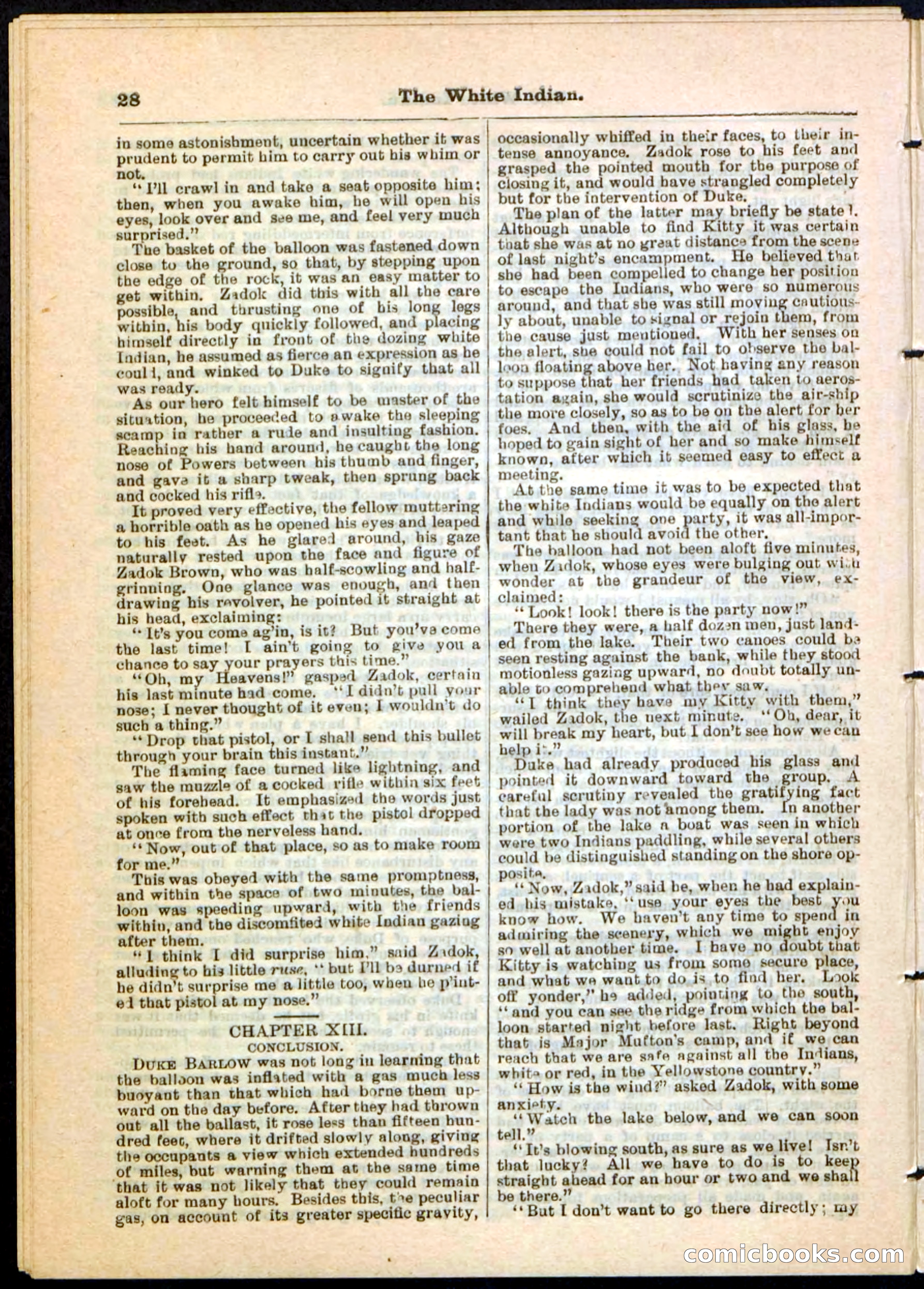 Beadle's Pocket Library No. 44 — page 28 of 32