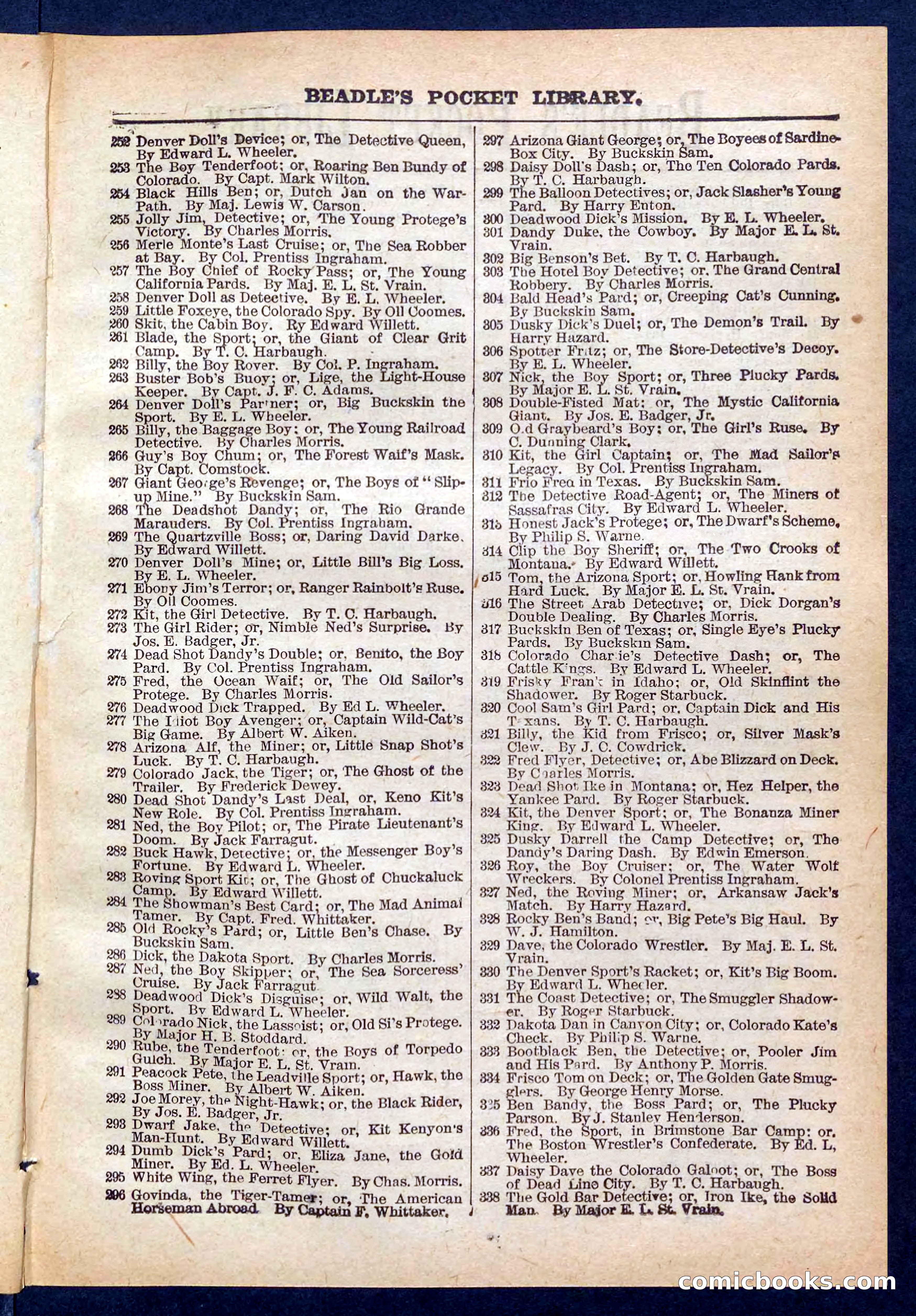 Beadle's Pocket Library No. 448: Wild Raven the Scout — page 31 of 32