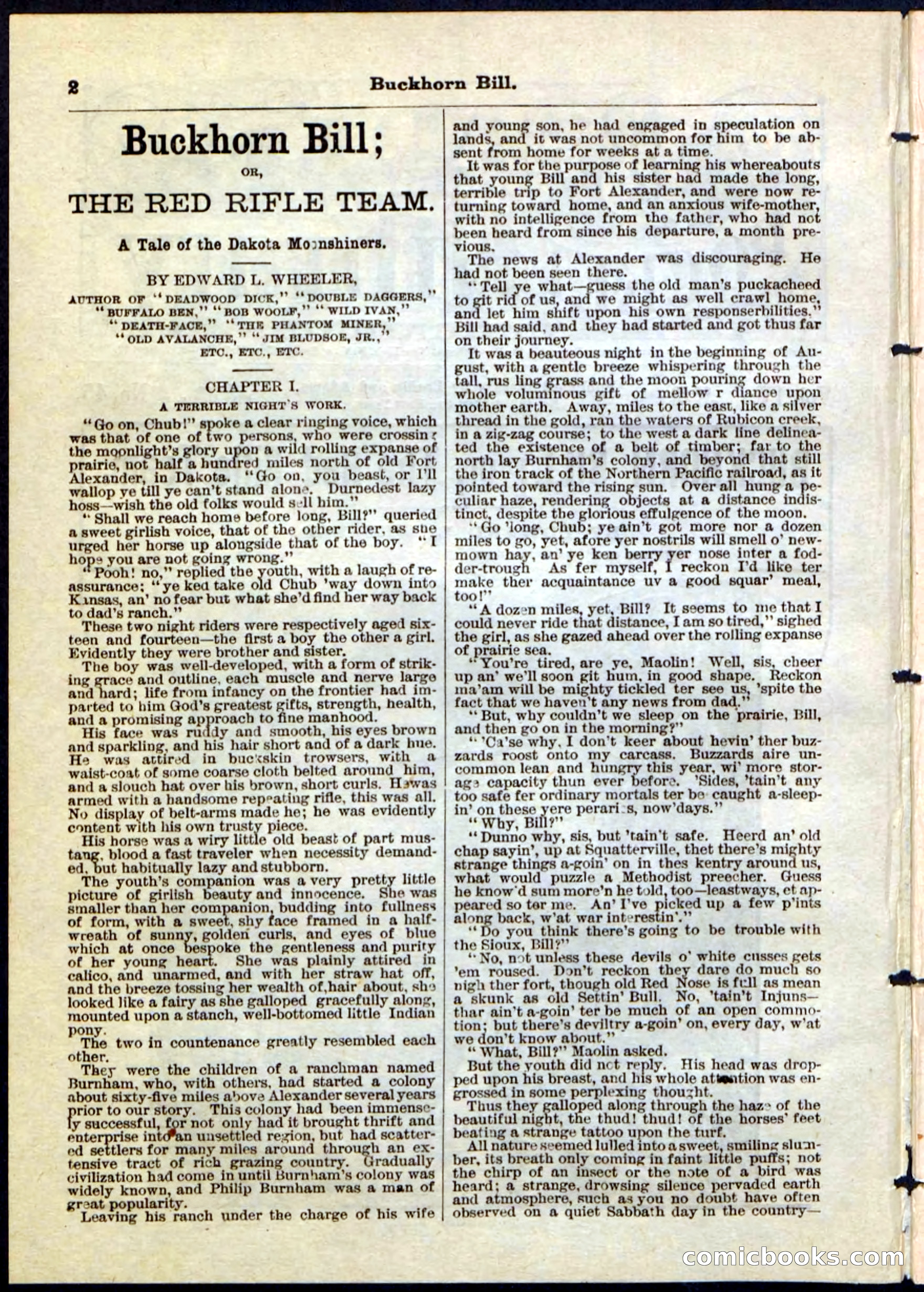 Beadle's Pocket Library No. 45 — page 2 of 32