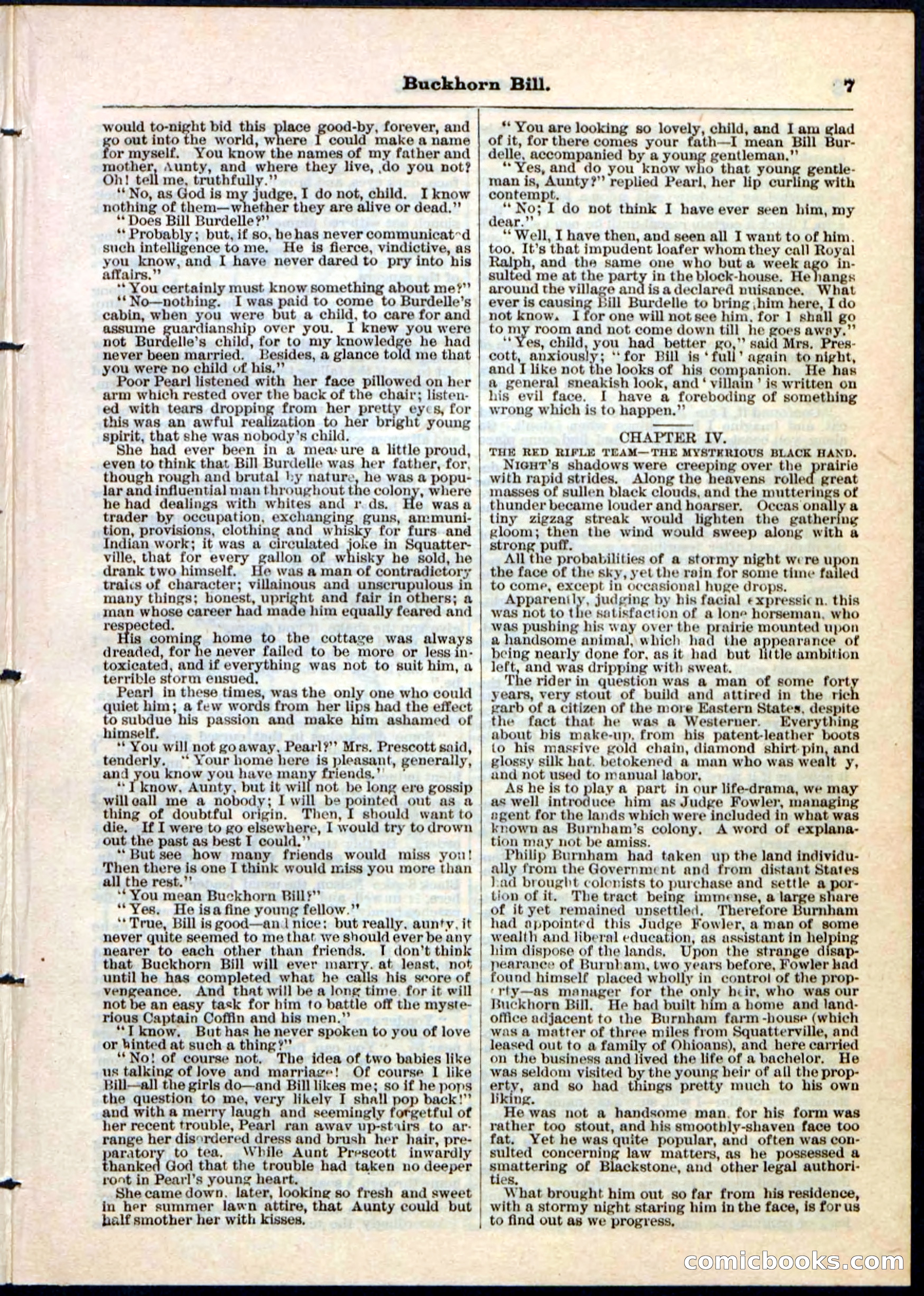Beadle's Pocket Library No. 45 — page 7 of 32