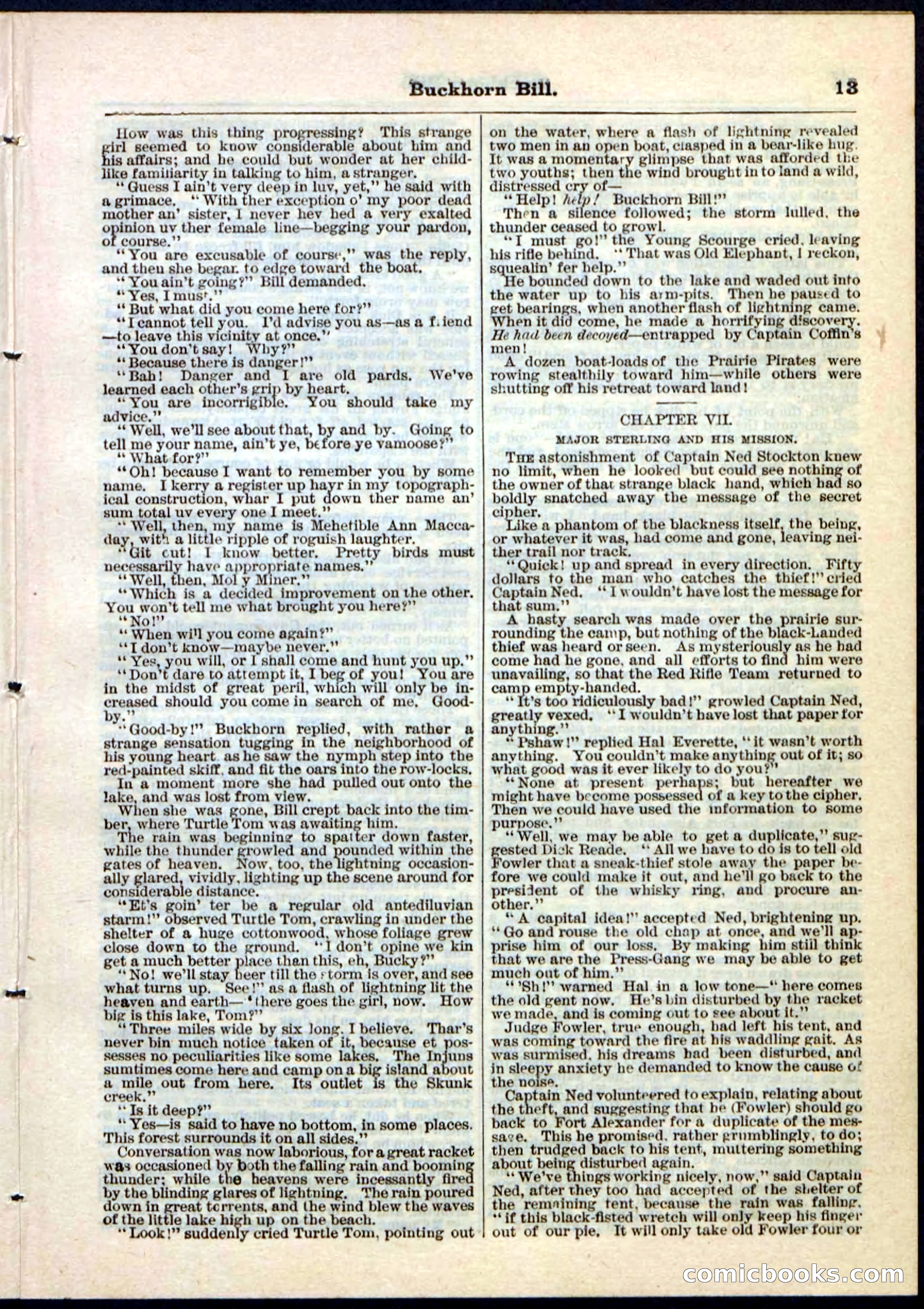 Beadle's Pocket Library No. 45 — page 13 of 32