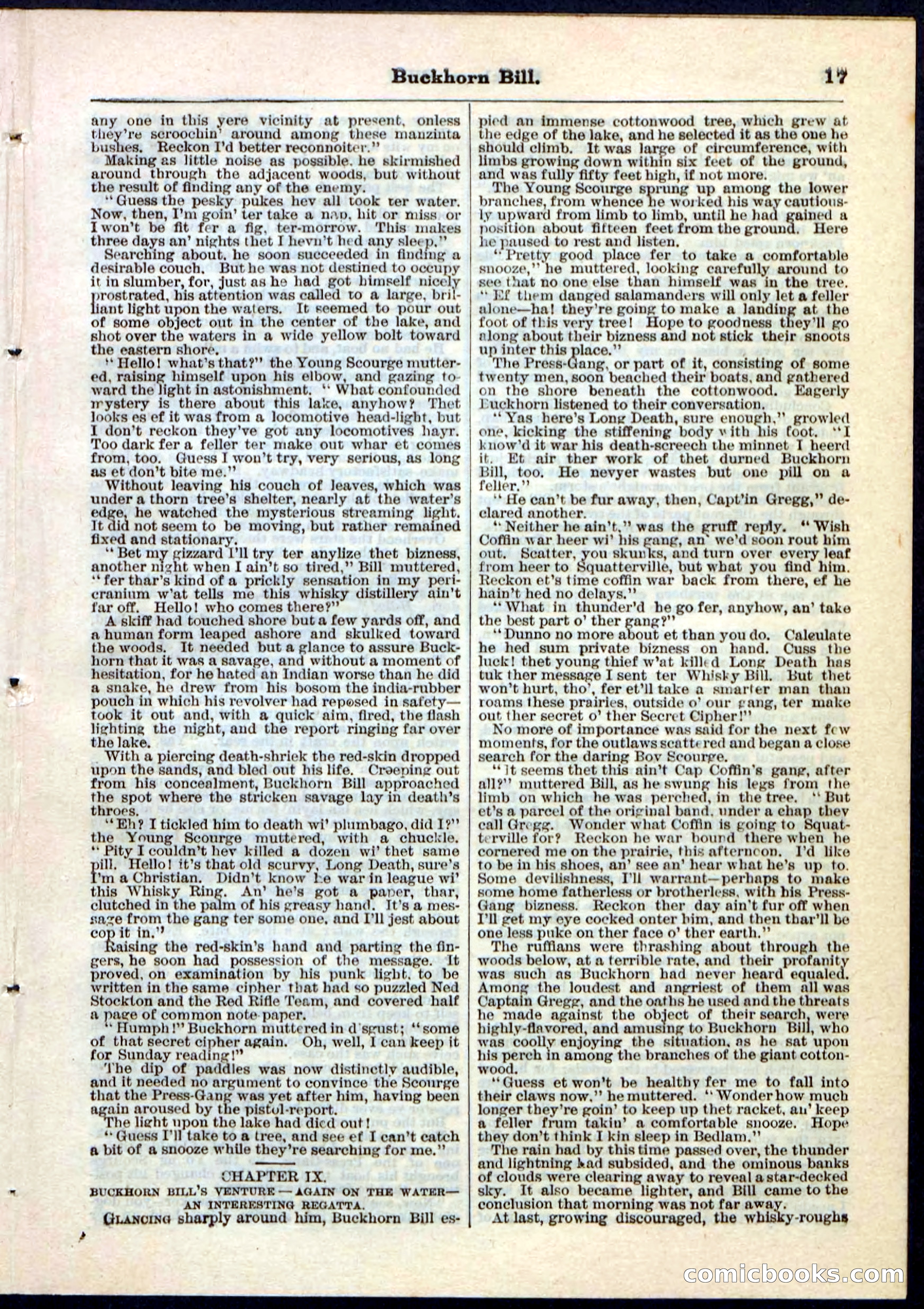 Beadle's Pocket Library No. 45 — page 17 of 32