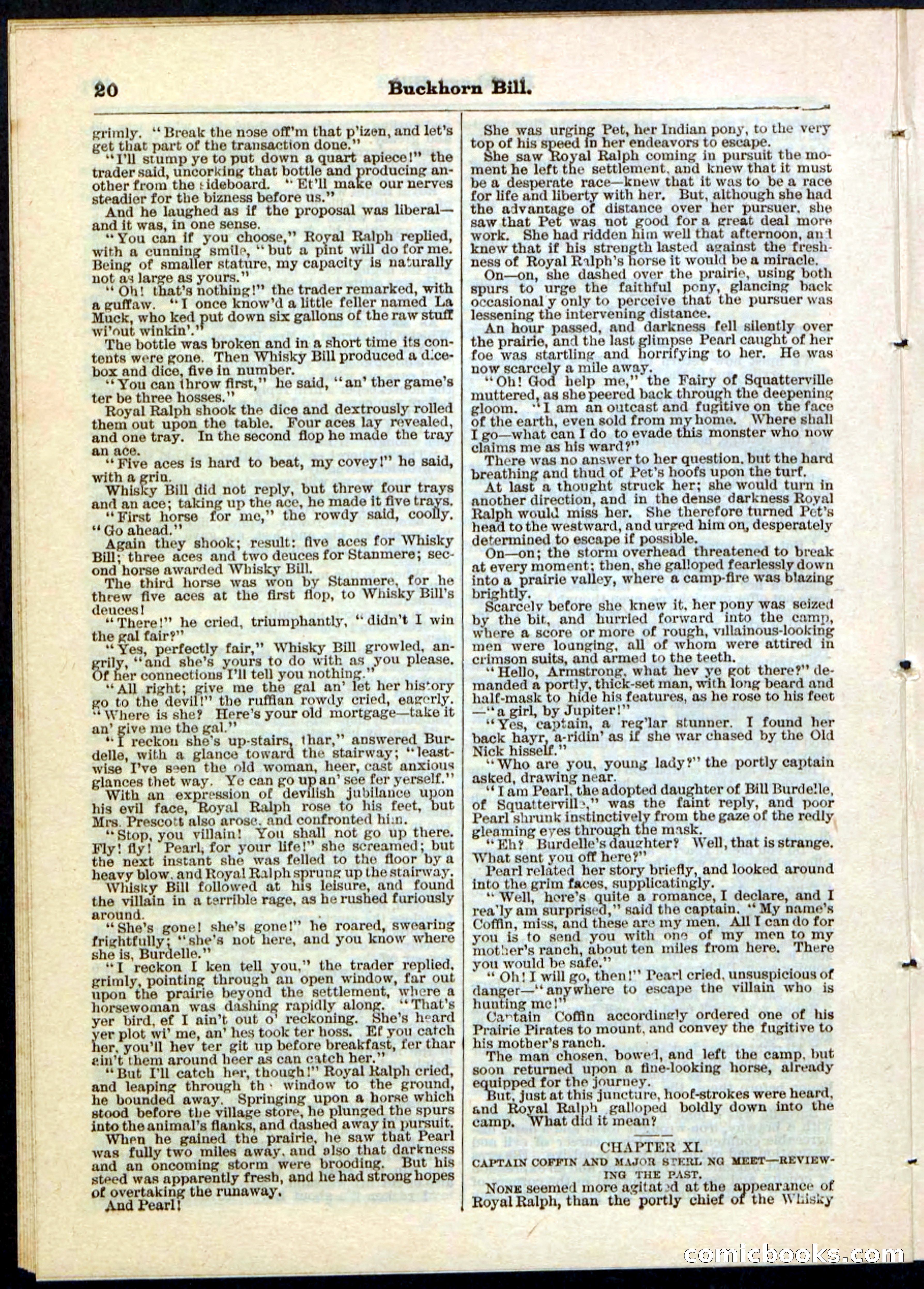 Beadle's Pocket Library No. 45 — page 20 of 32