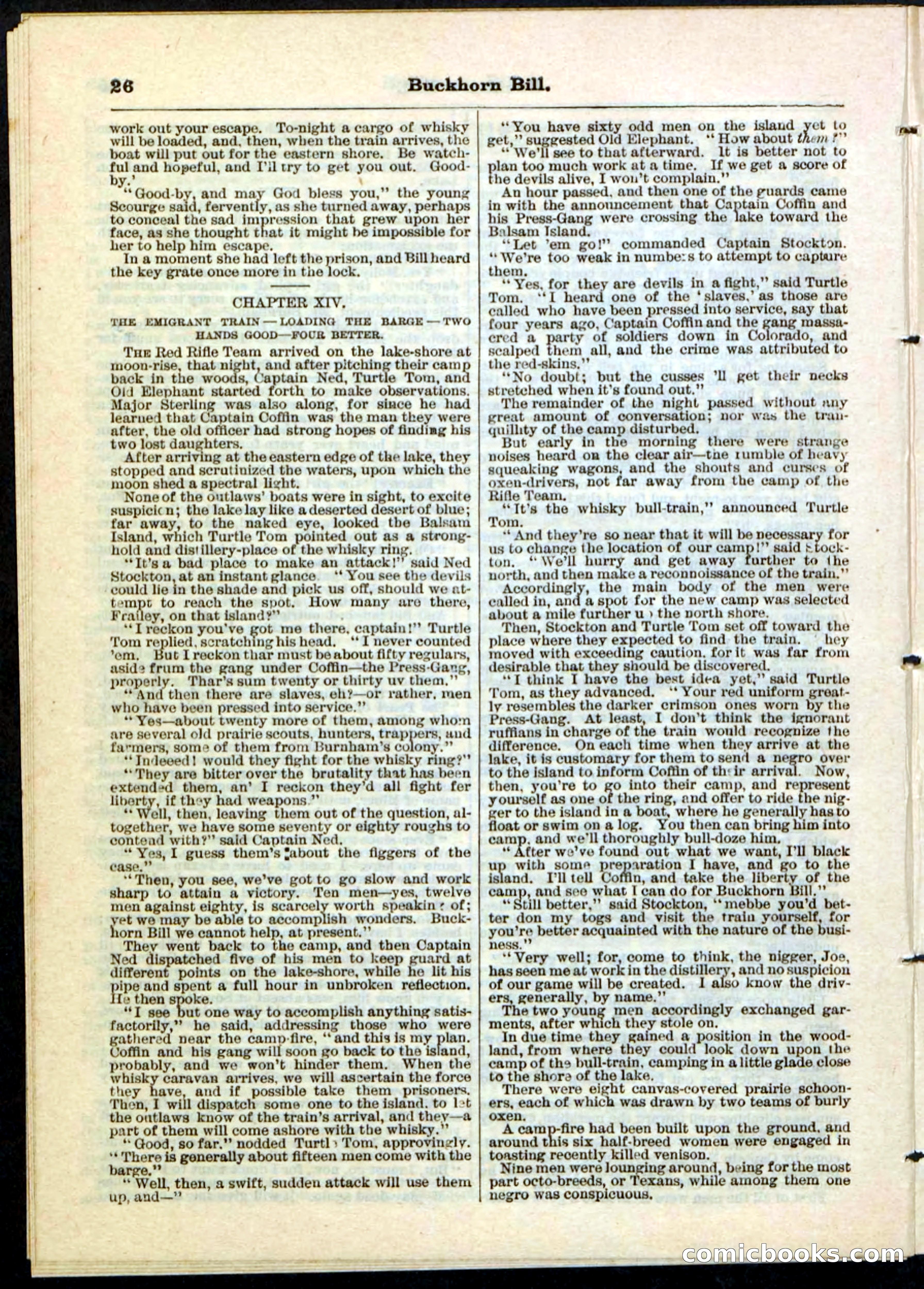 Beadle's Pocket Library No. 45 — page 26 of 32