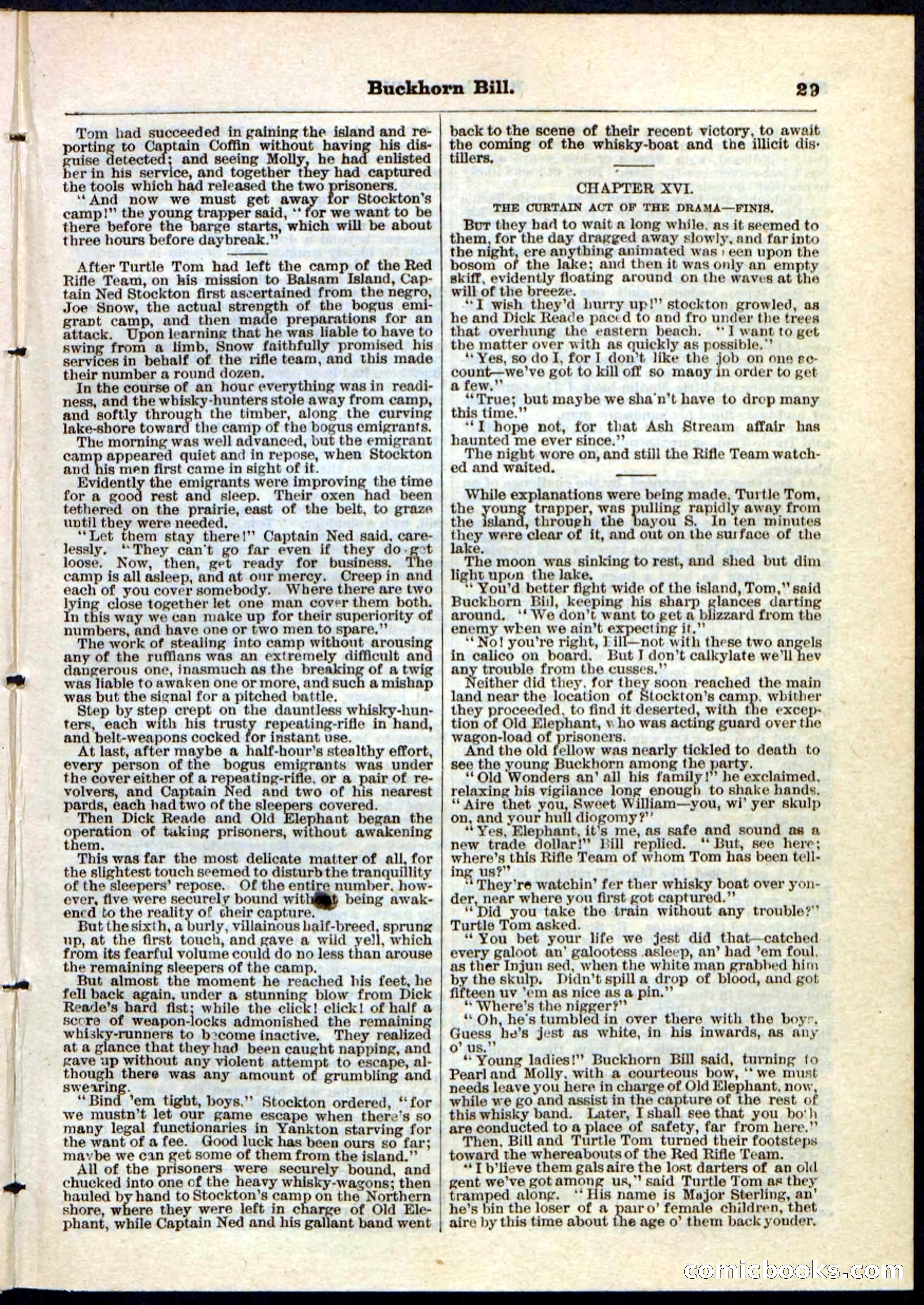 Beadle's Pocket Library No. 45 — page 29 of 32