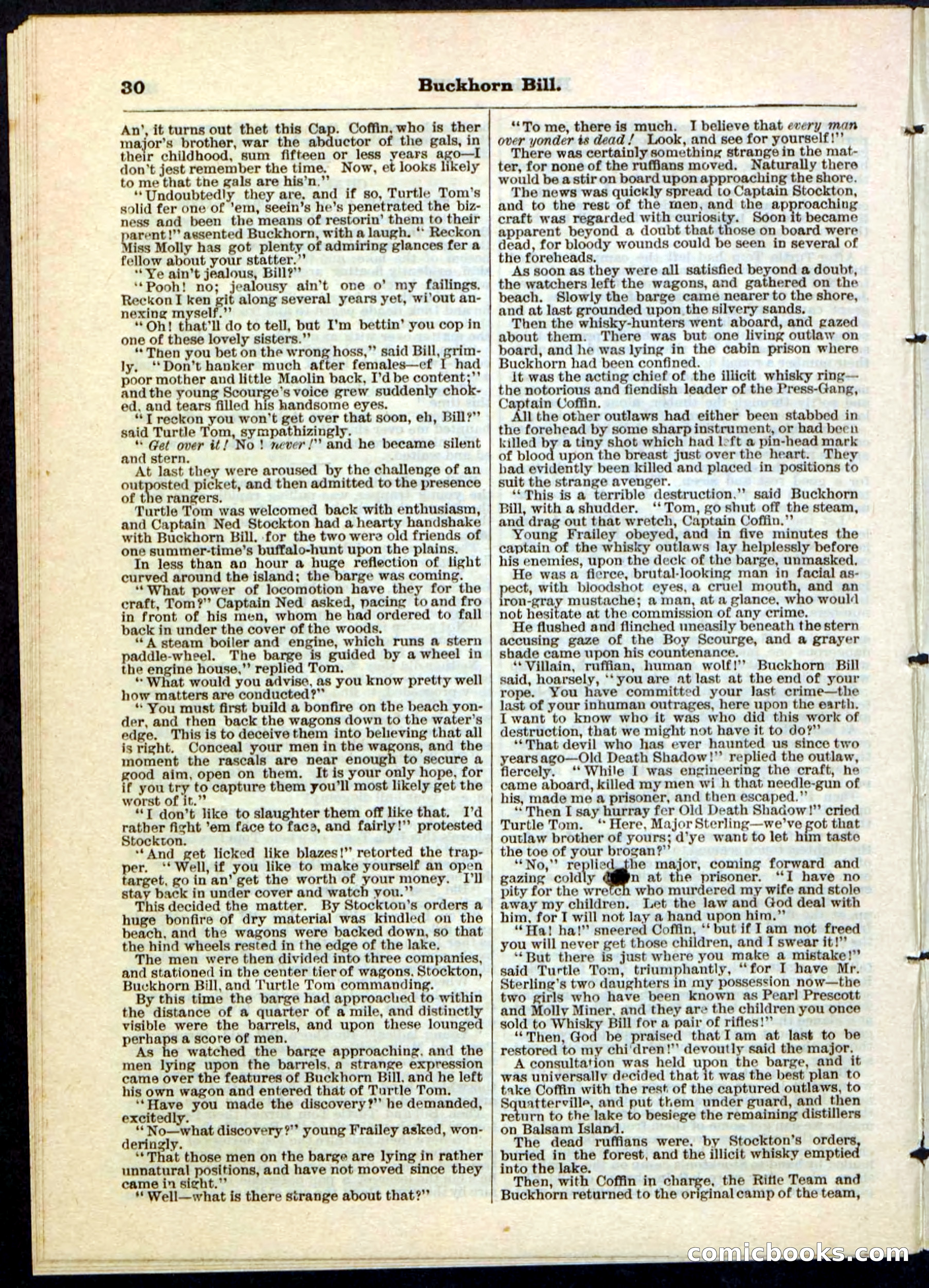 Beadle's Pocket Library No. 45 — page 30 of 32