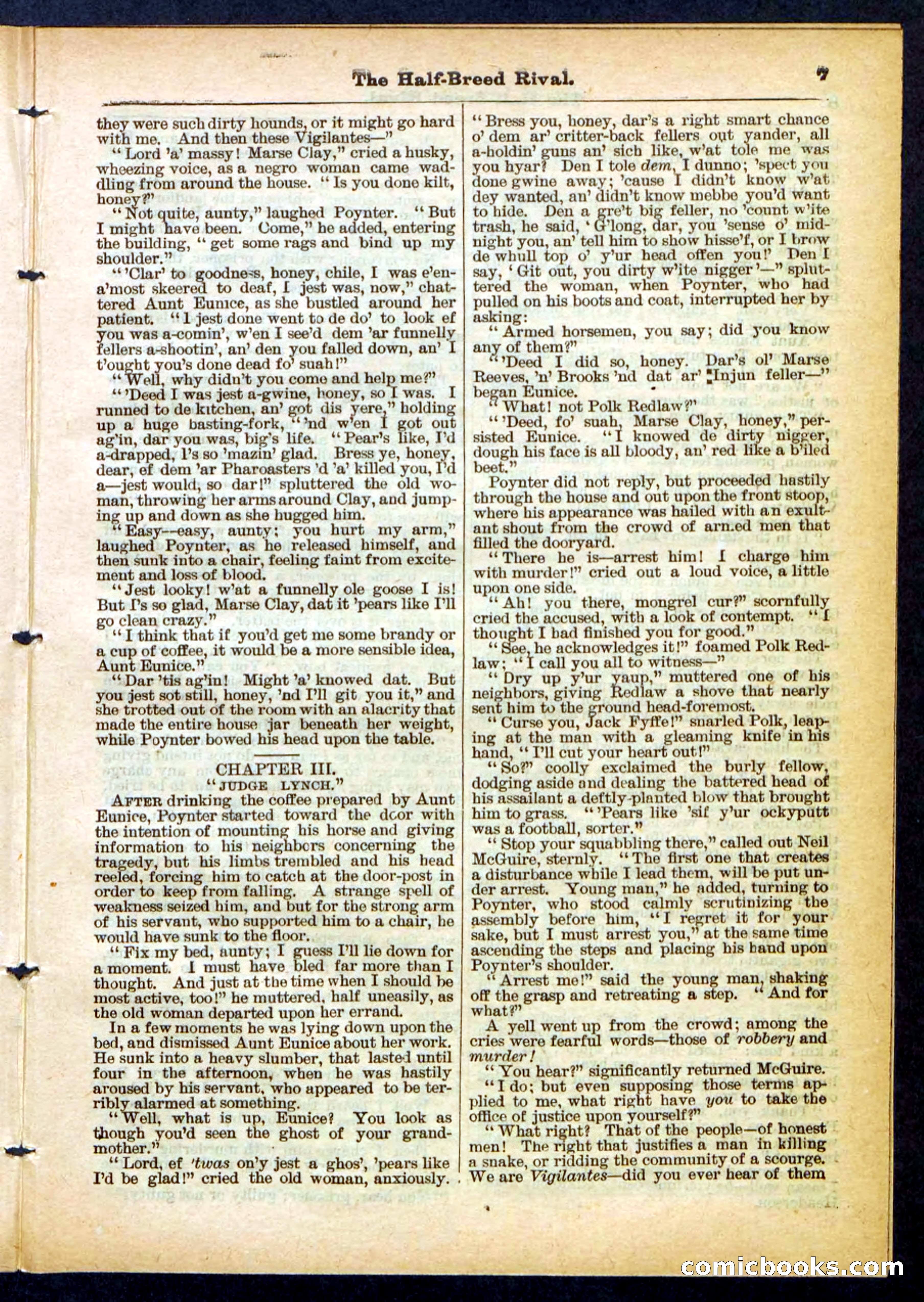 Beadle's Pocket Library No. 453 — page 7 of 32