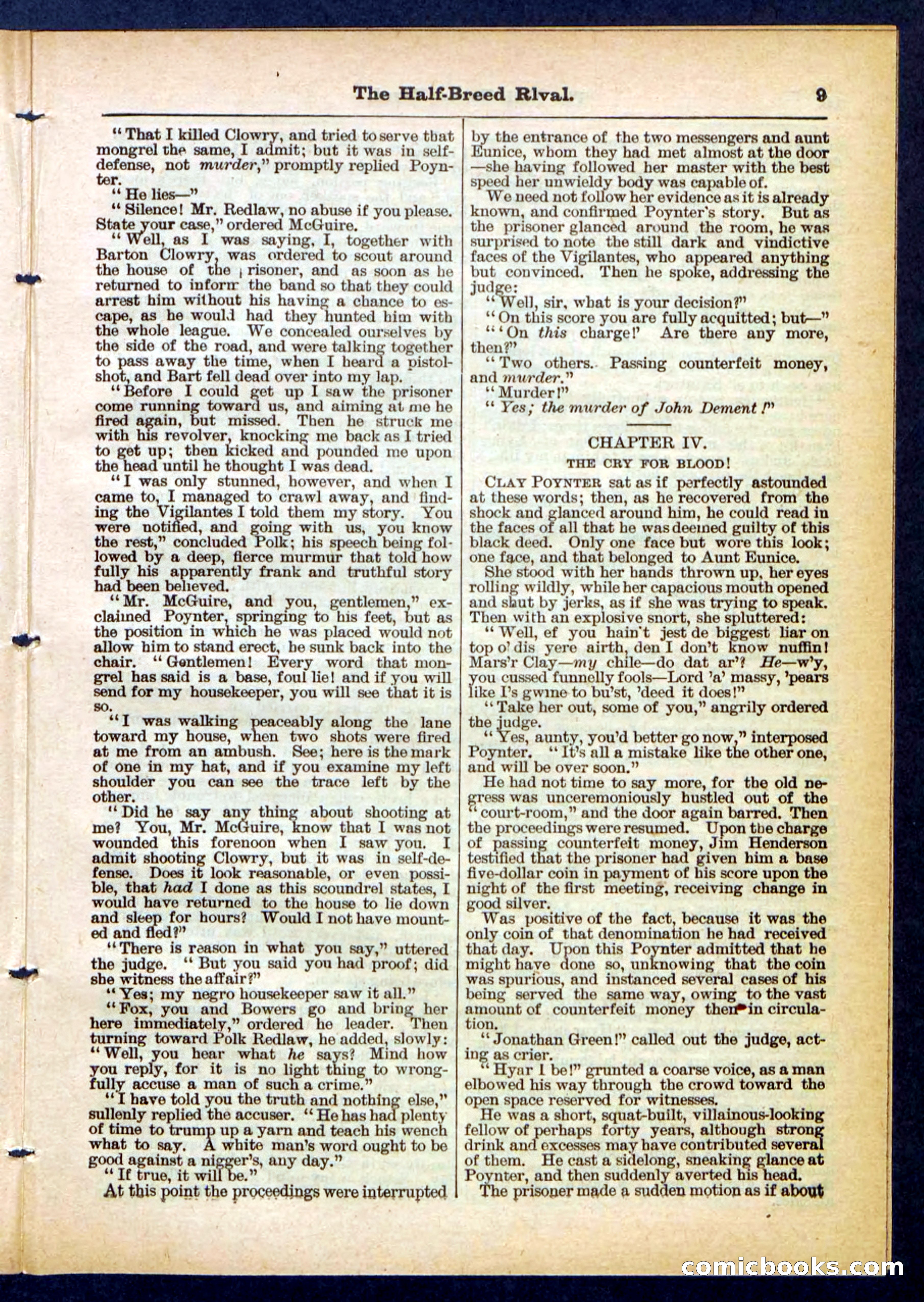 Beadle's Pocket Library No. 453 — page 9 of 32