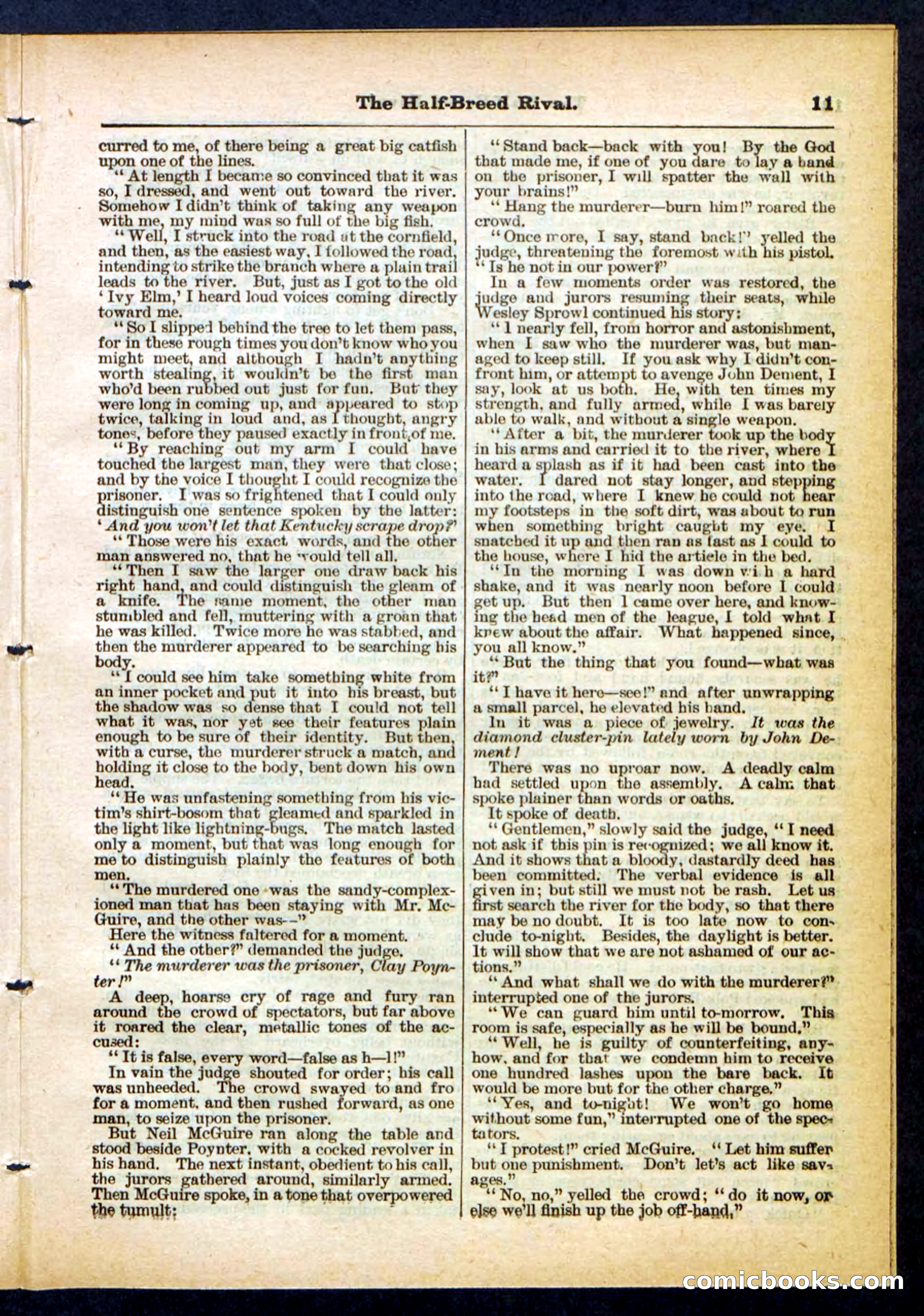 Beadle's Pocket Library No. 453 — page 11 of 32