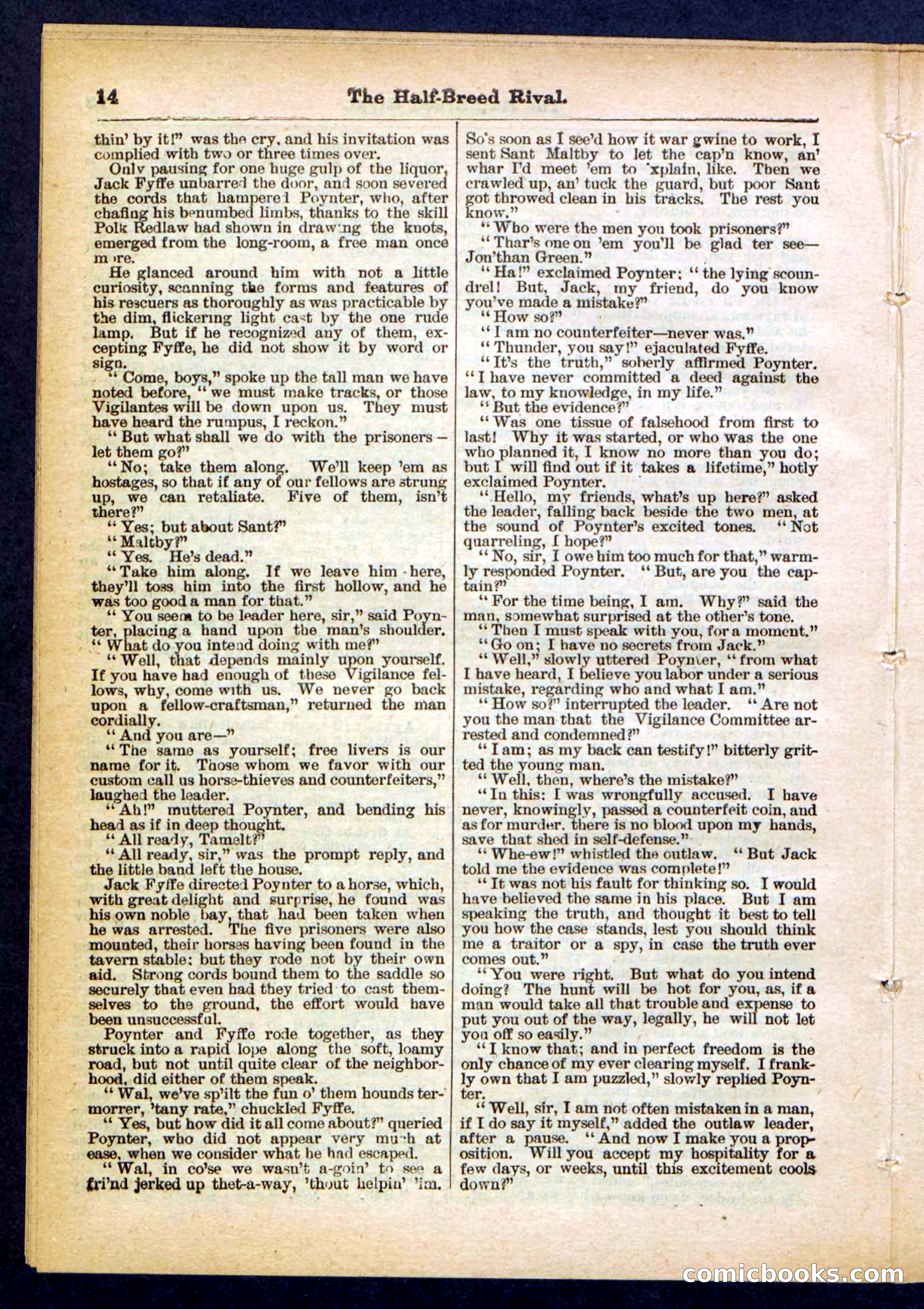 Beadle's Pocket Library No. 453 — page 14 of 32