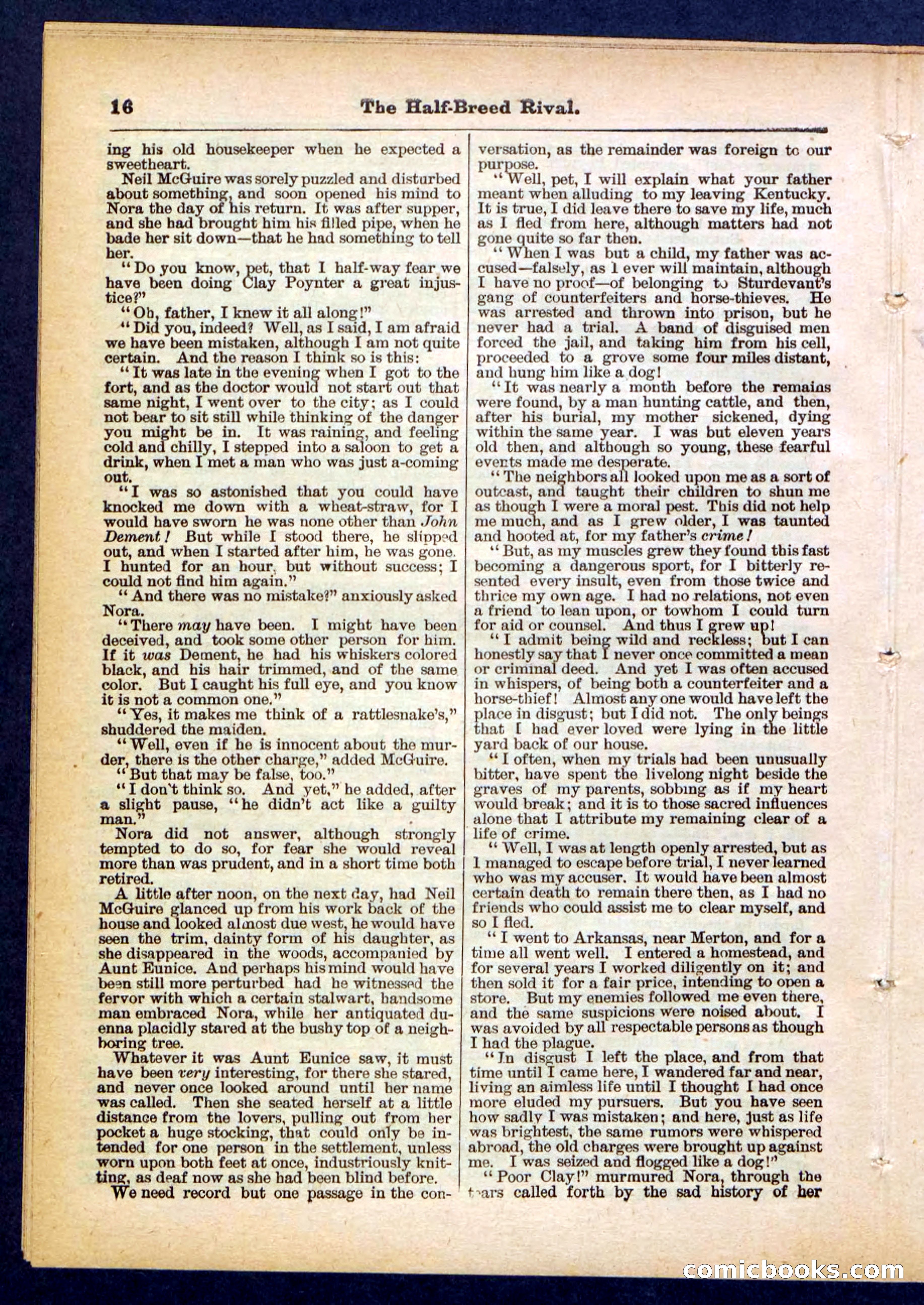 Beadle's Pocket Library No. 453 — page 16 of 32