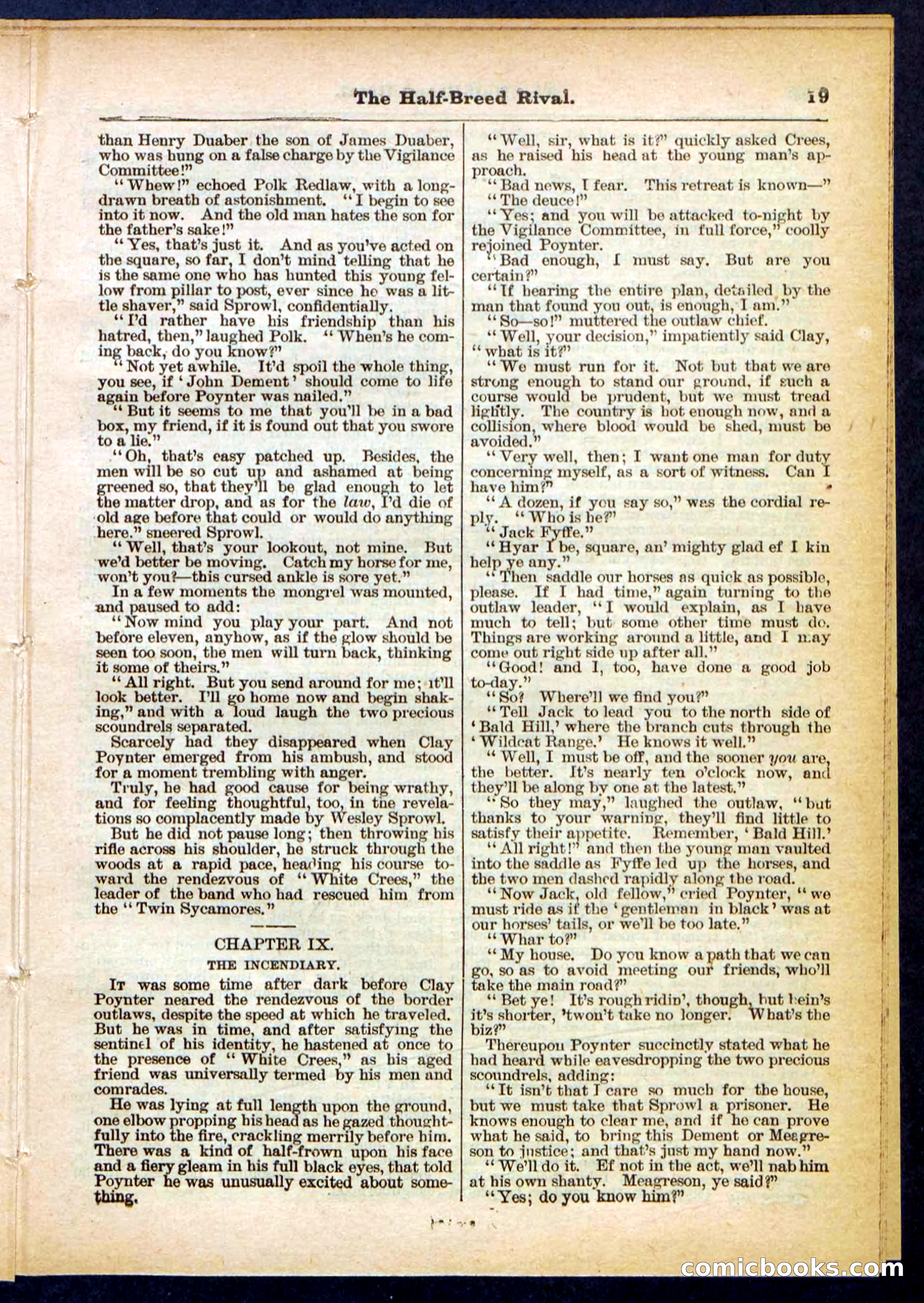 Beadle's Pocket Library No. 453 — page 19 of 32