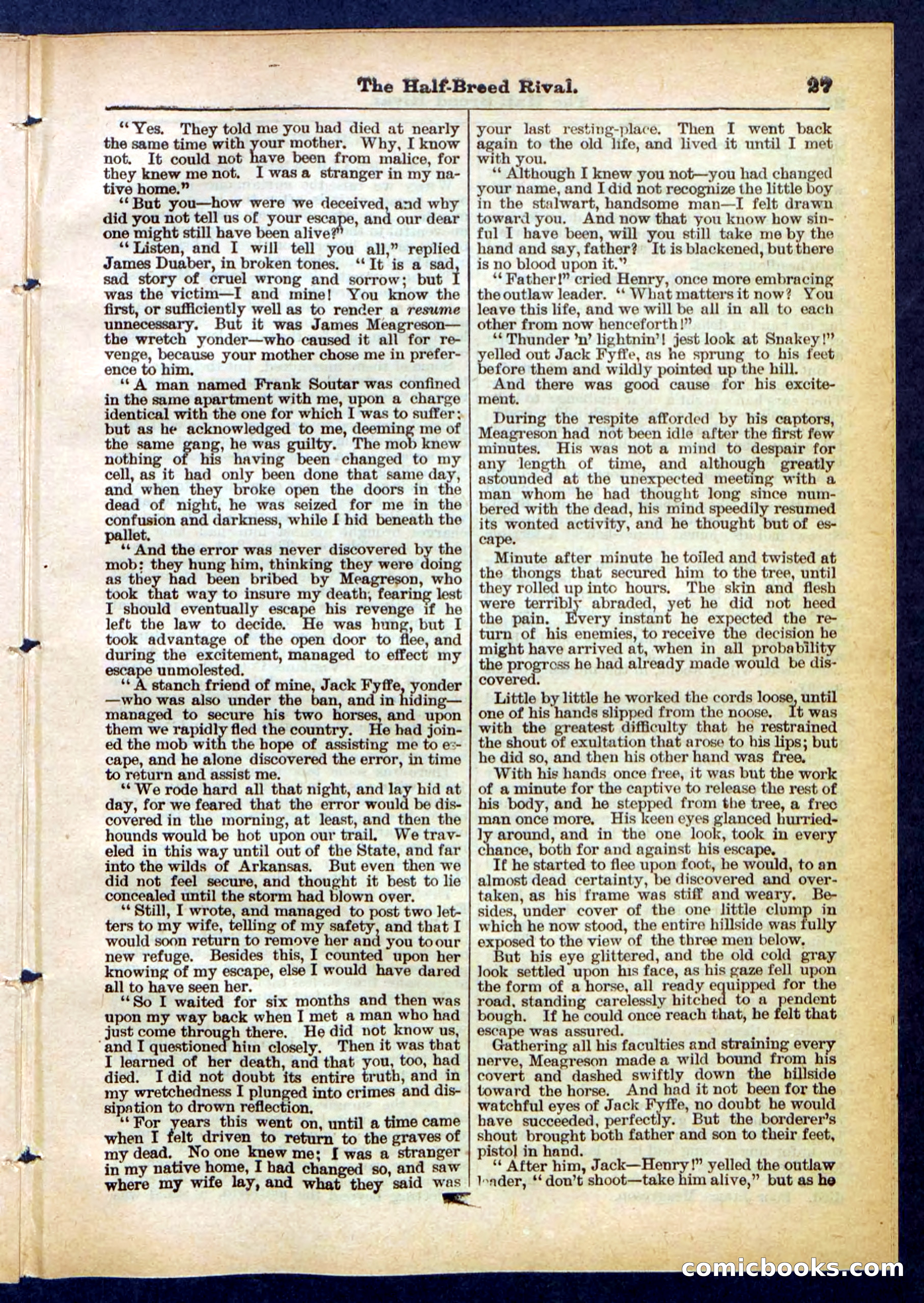 Beadle's Pocket Library No. 453 — page 27 of 32
