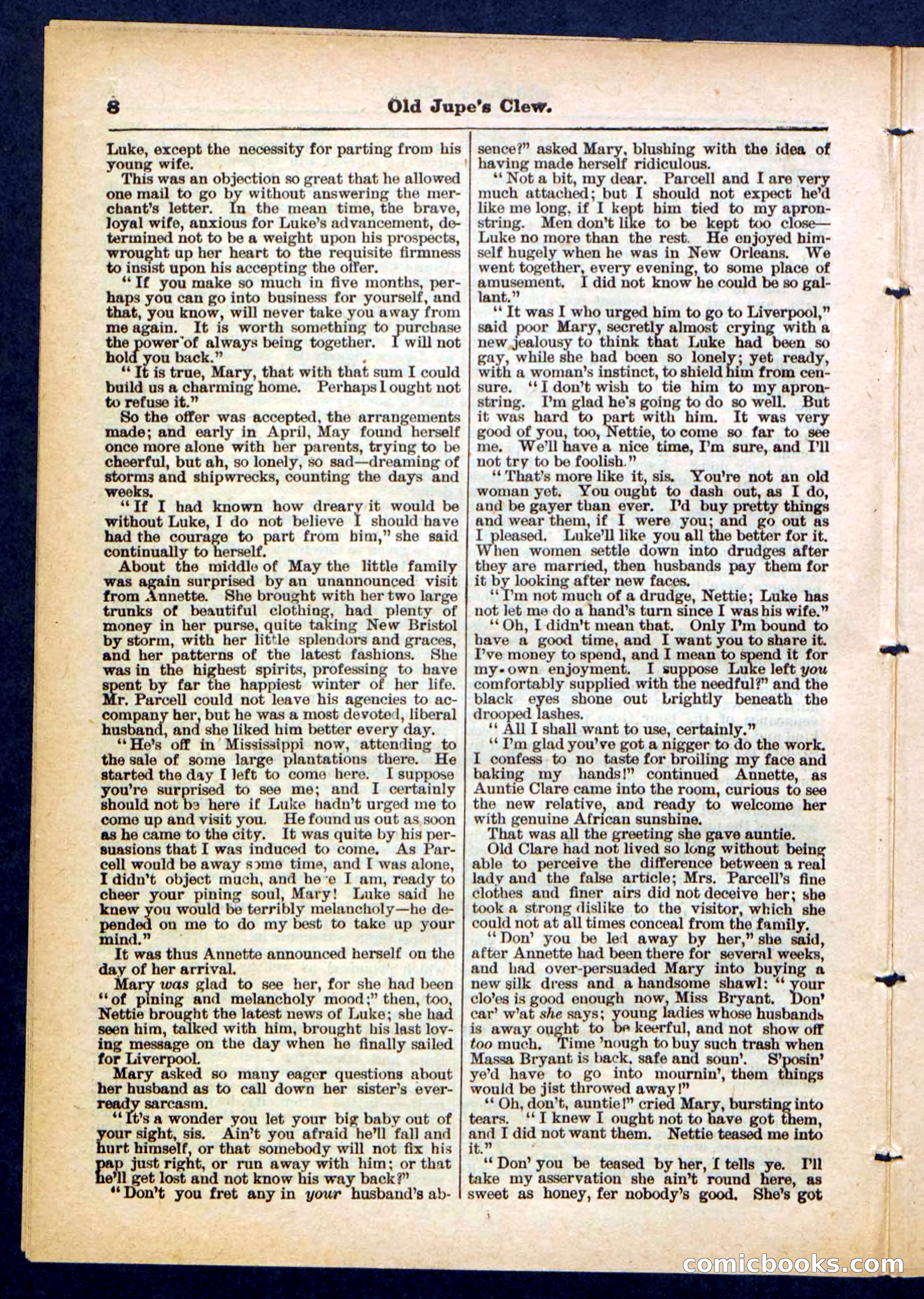 Beadle's Pocket Library No. 454 — page 8 of 32