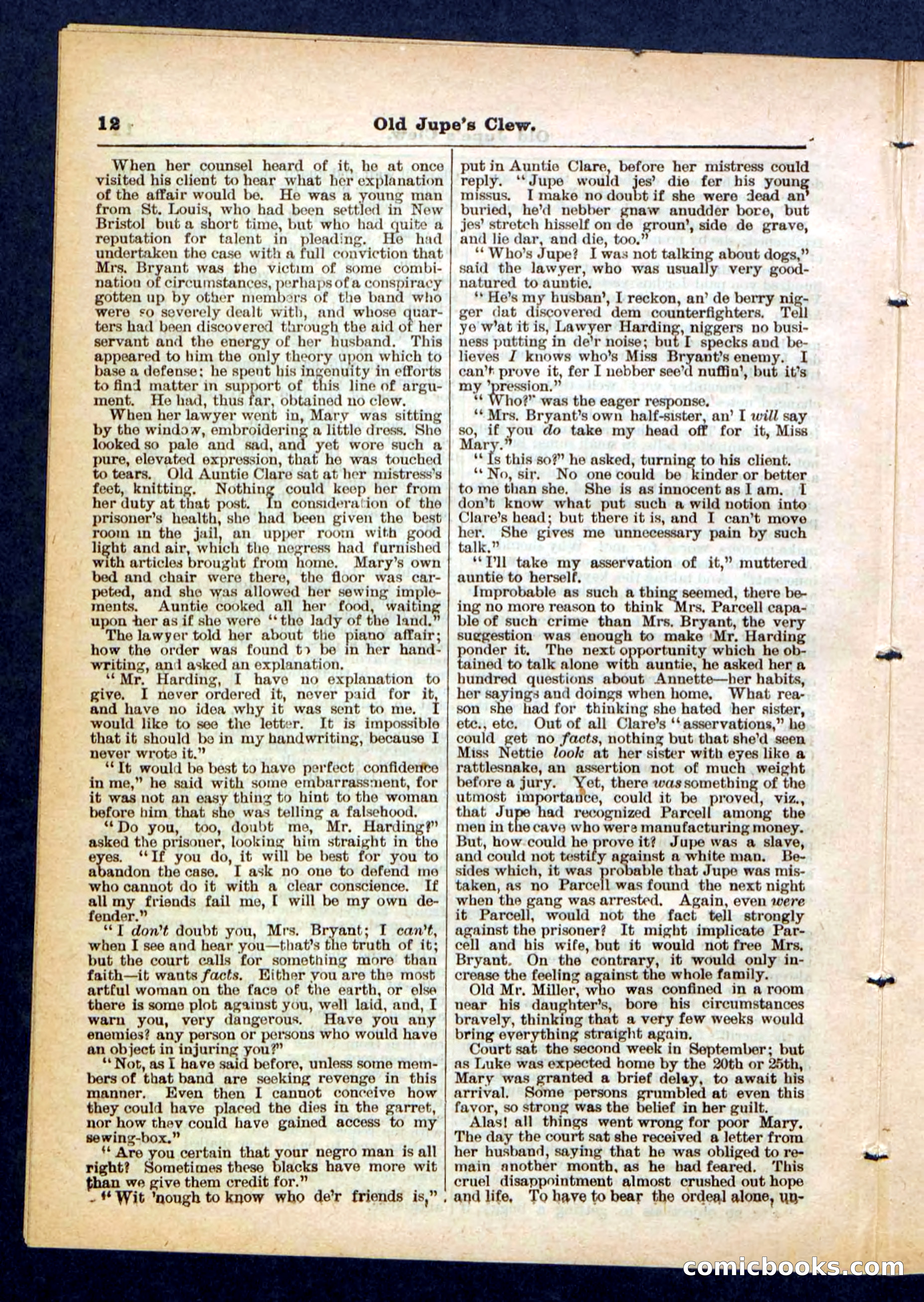 Beadle's Pocket Library No. 454 — page 12 of 32