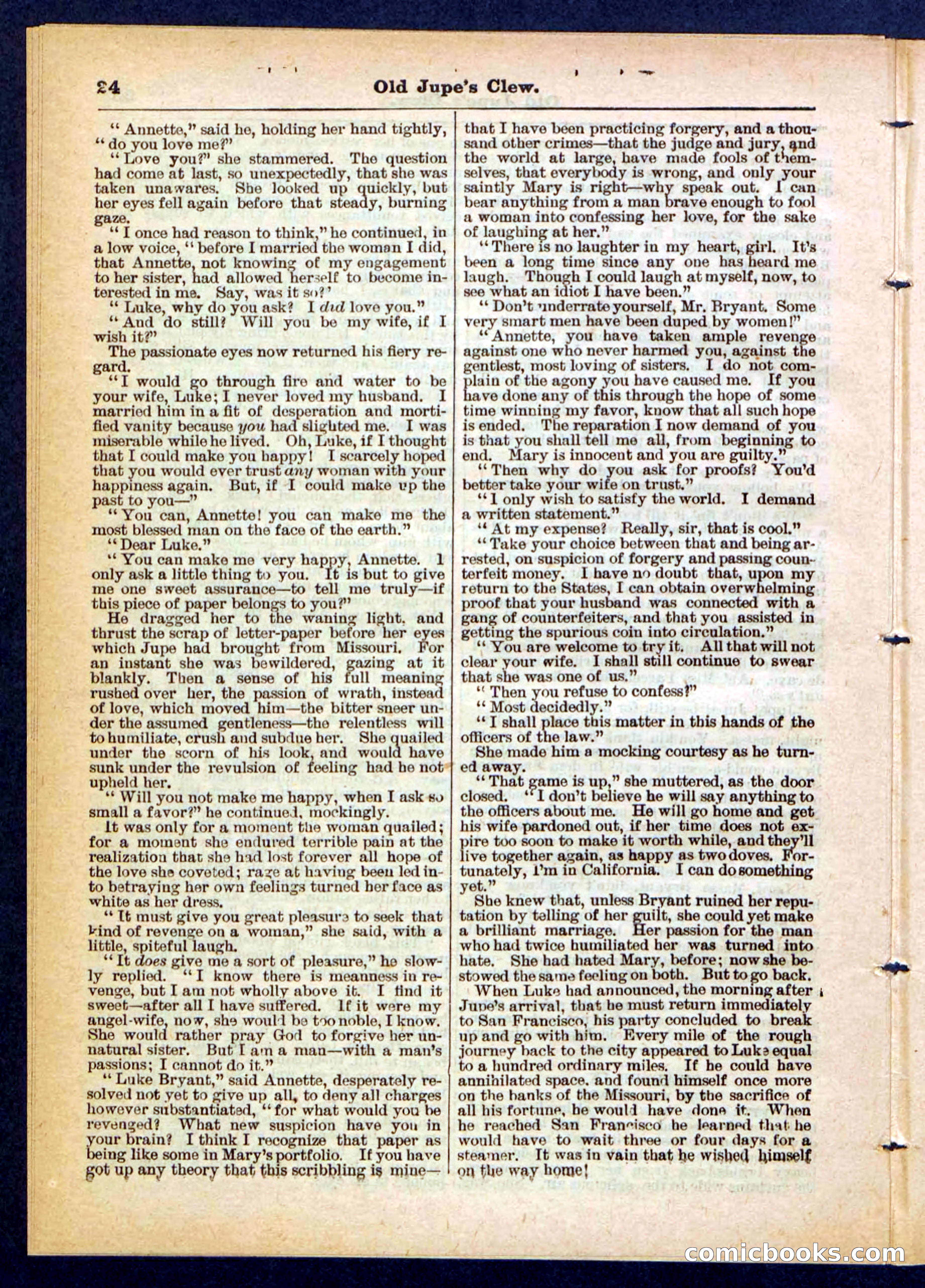 Beadle's Pocket Library No. 454 — page 24 of 32