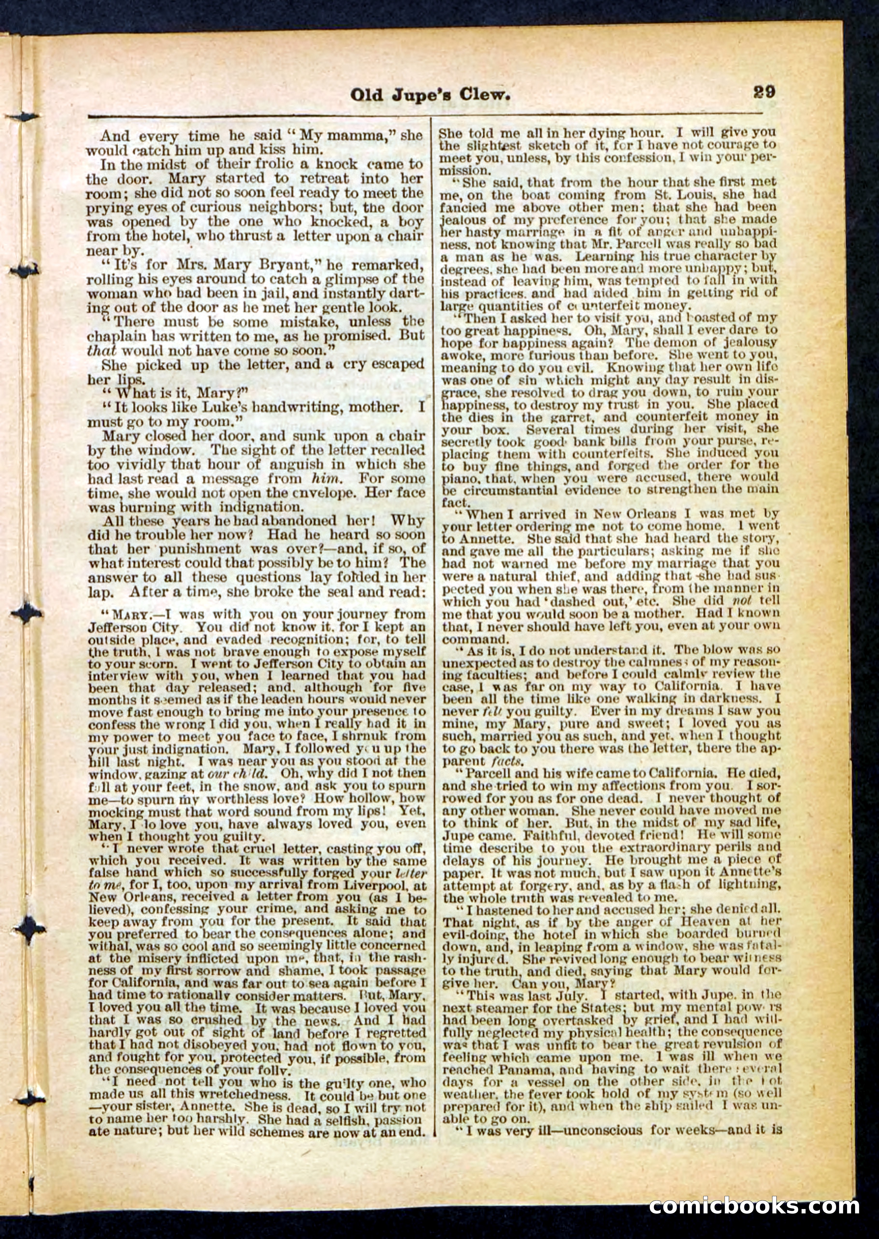 Beadle's Pocket Library No. 454 — page 29 of 32