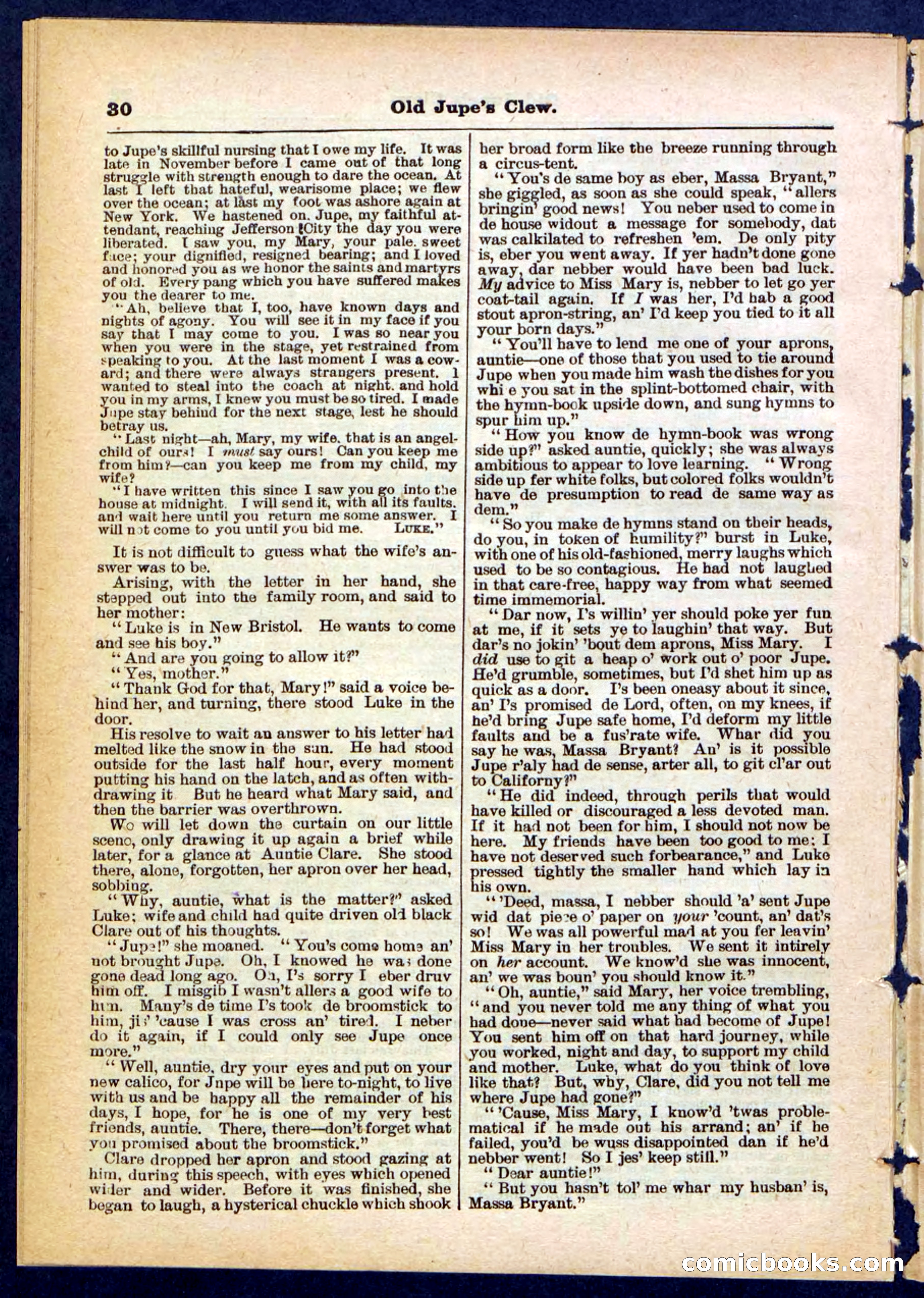 Beadle's Pocket Library No. 454 — page 30 of 32