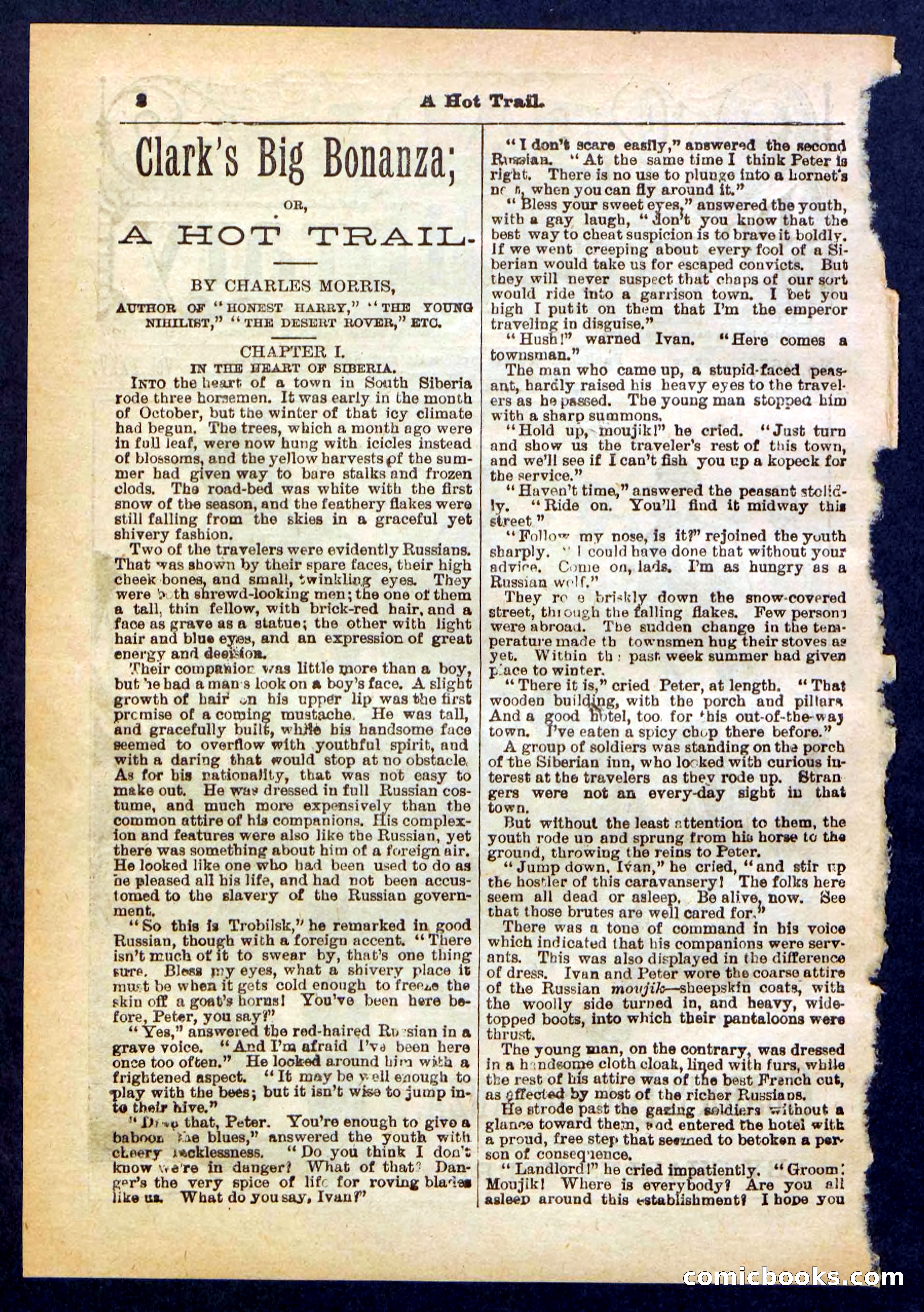 Beadle's Pocket Library No. 455 — page 2 of 32
