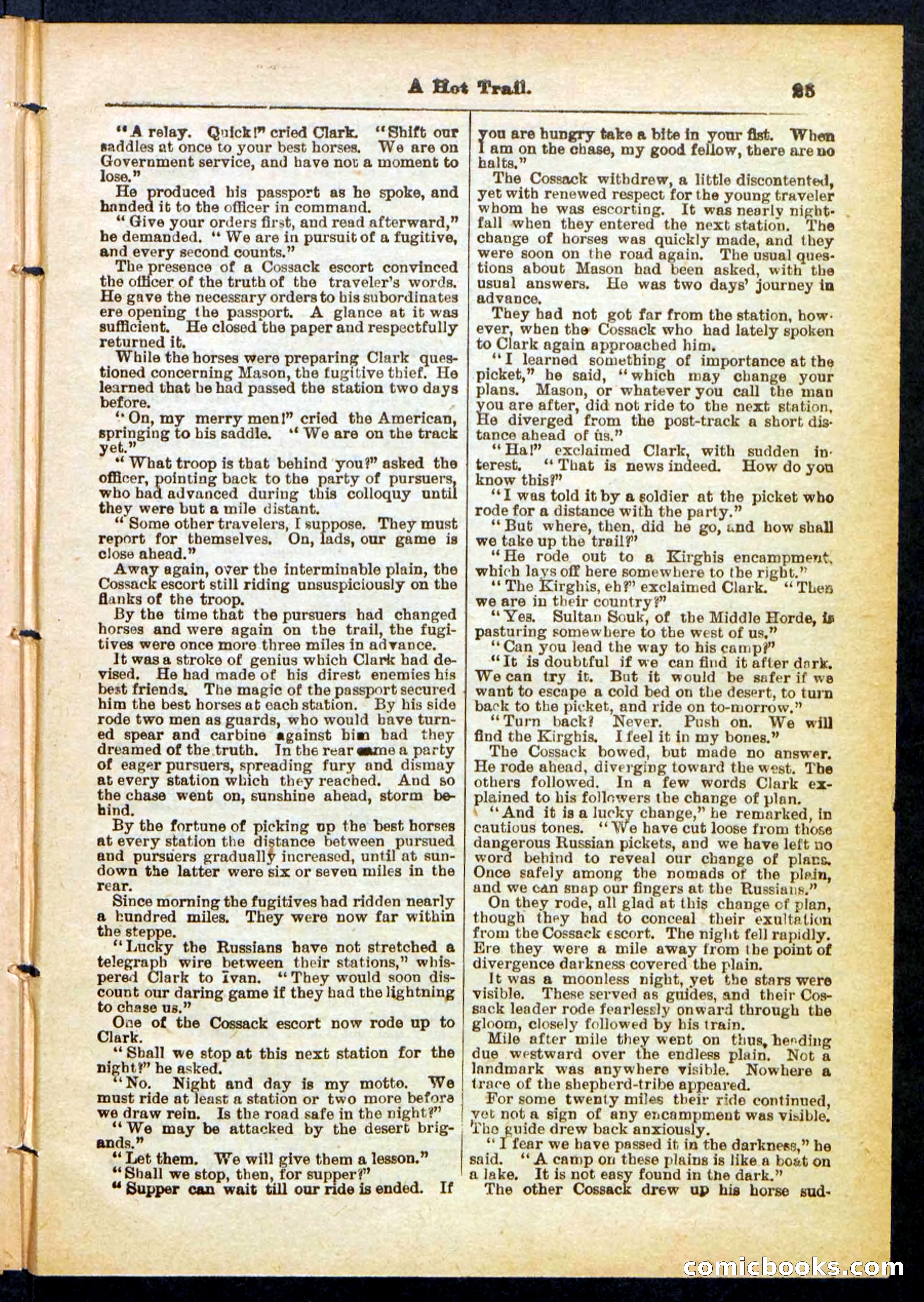 Beadle's Pocket Library No. 455 — page 25 of 32