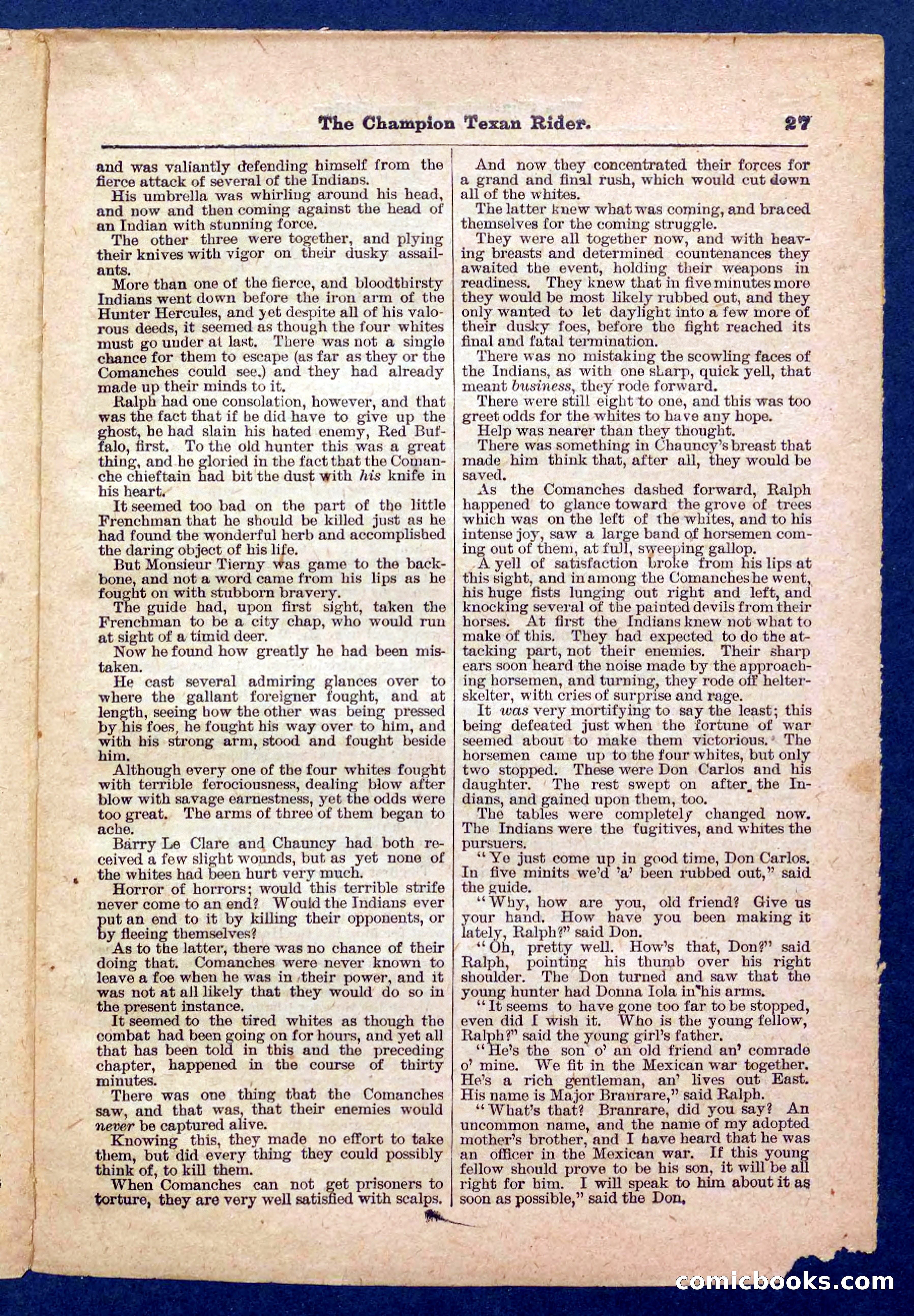 Beadle's Pocket Library No. 458 — page 27 of 32