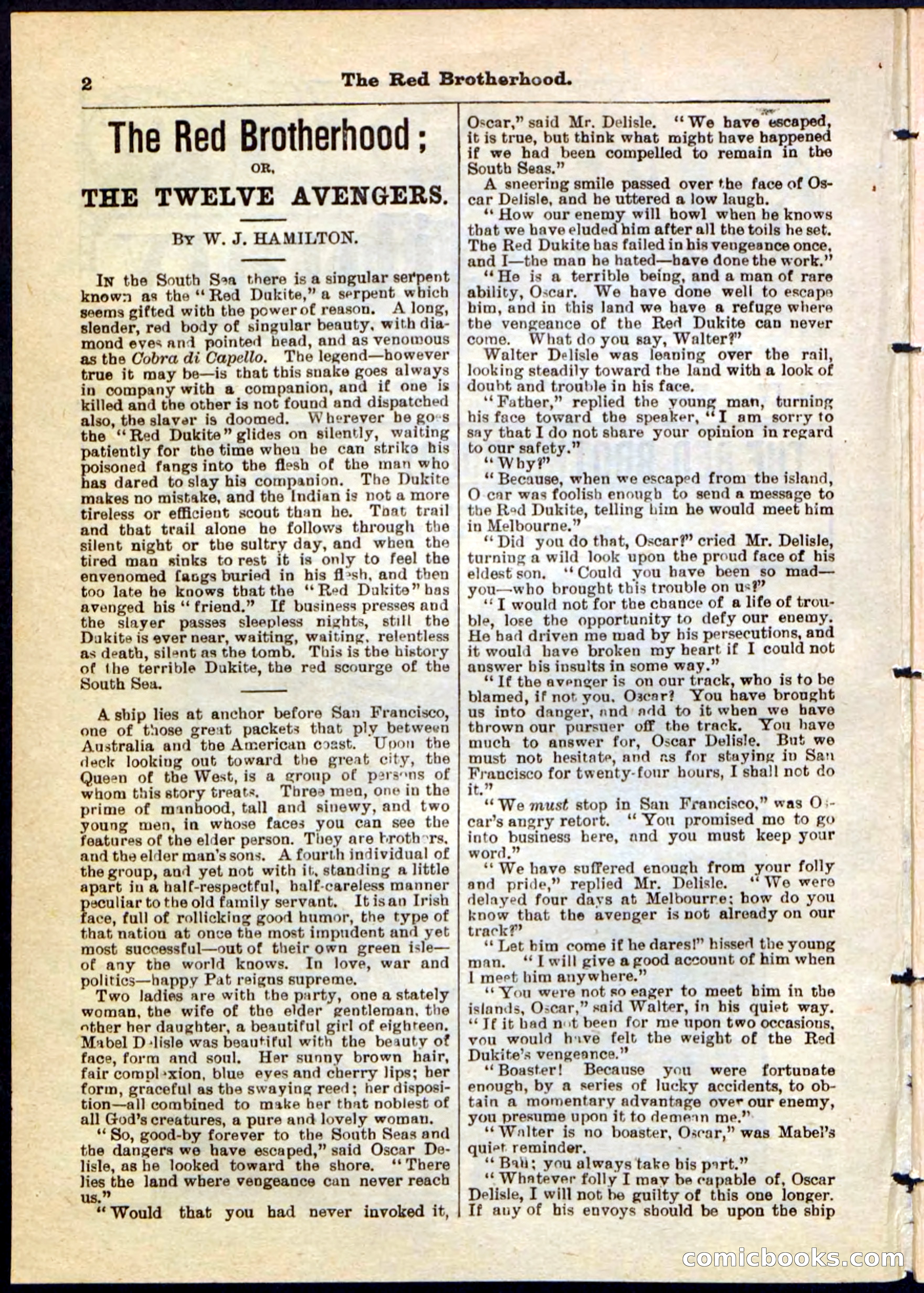 Beadle's Pocket Library No. 47 — page 2 of 32