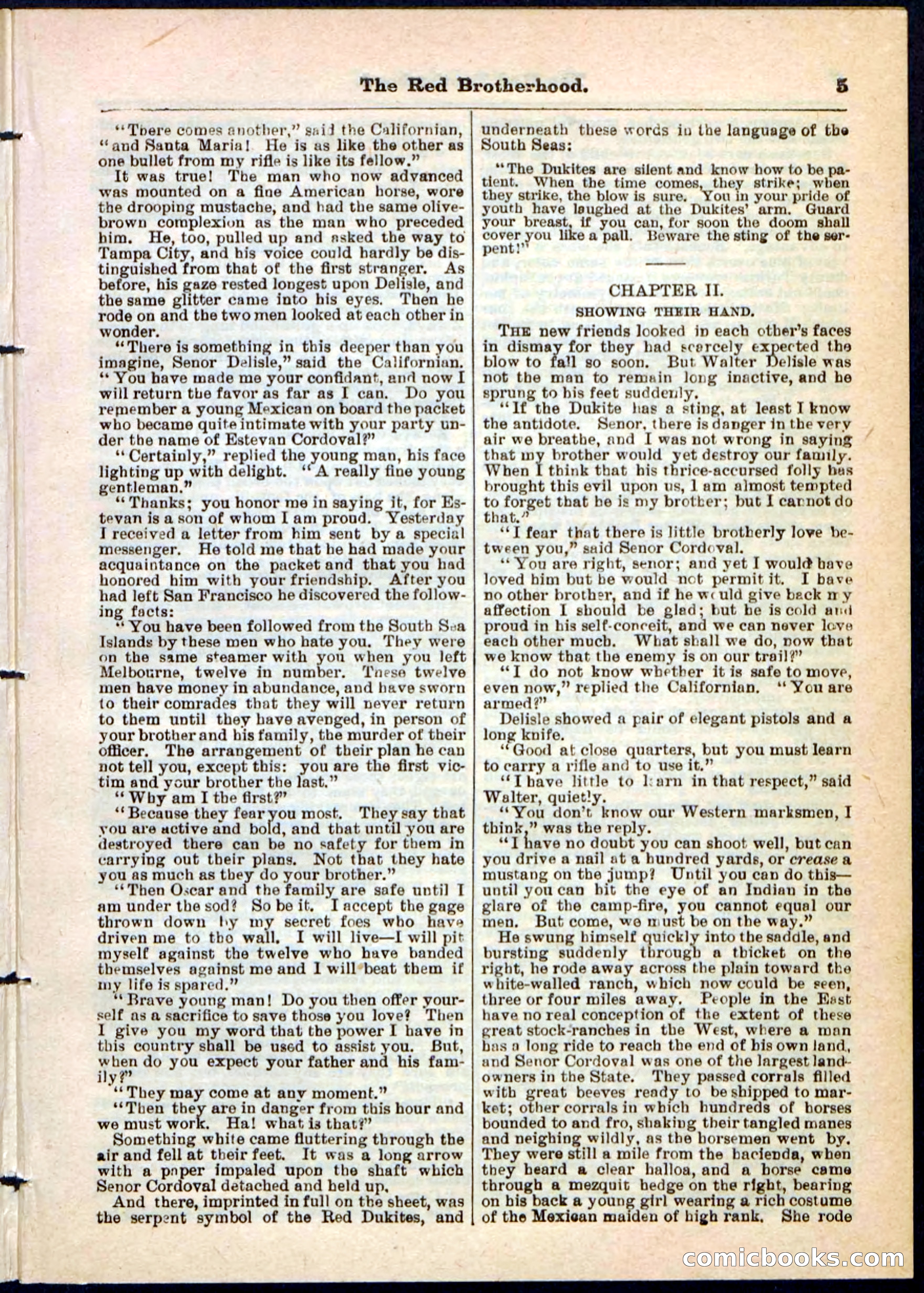 Beadle's Pocket Library No. 47 — page 5 of 32