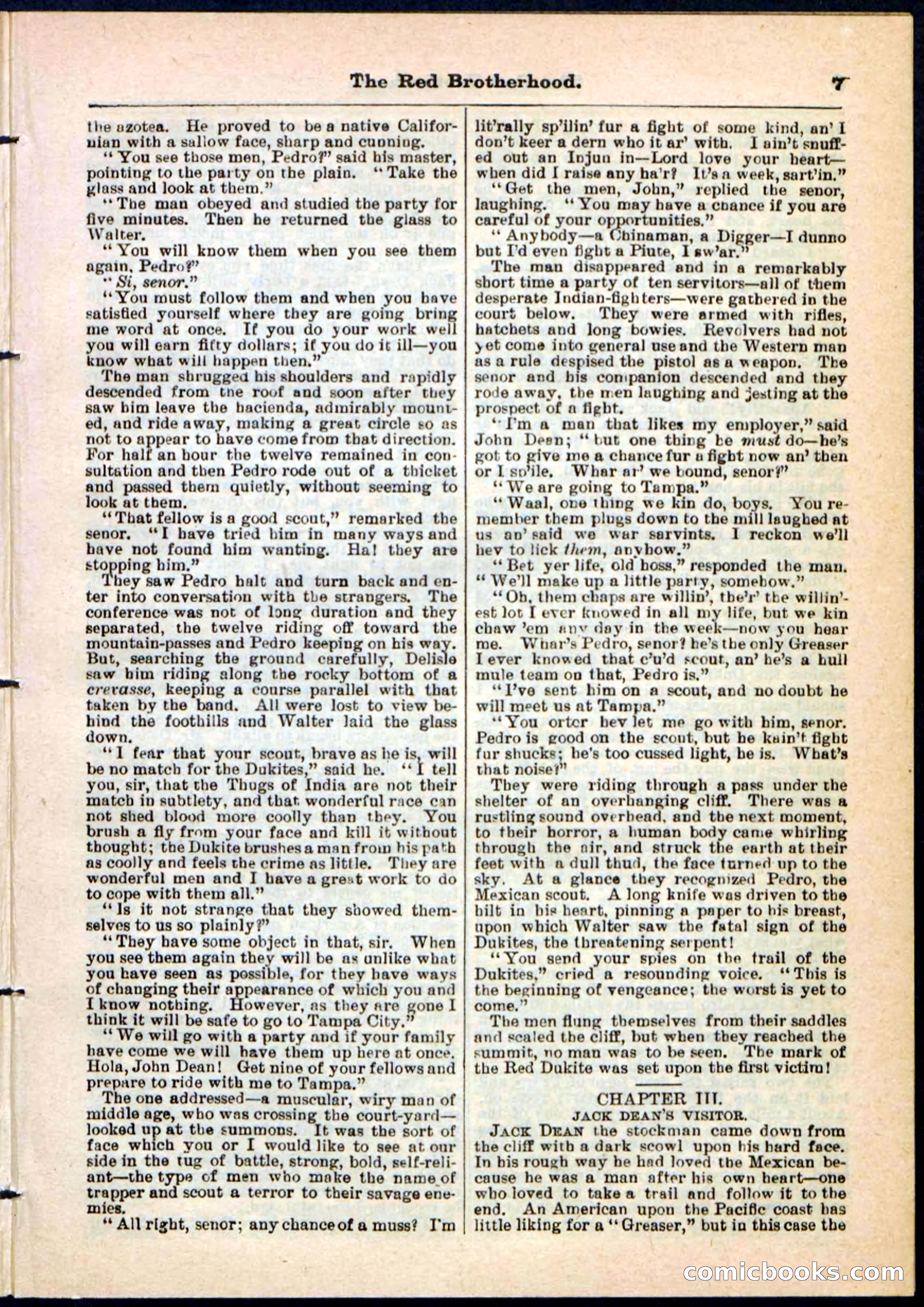 Beadle's Pocket Library No. 47 — page 7 of 32