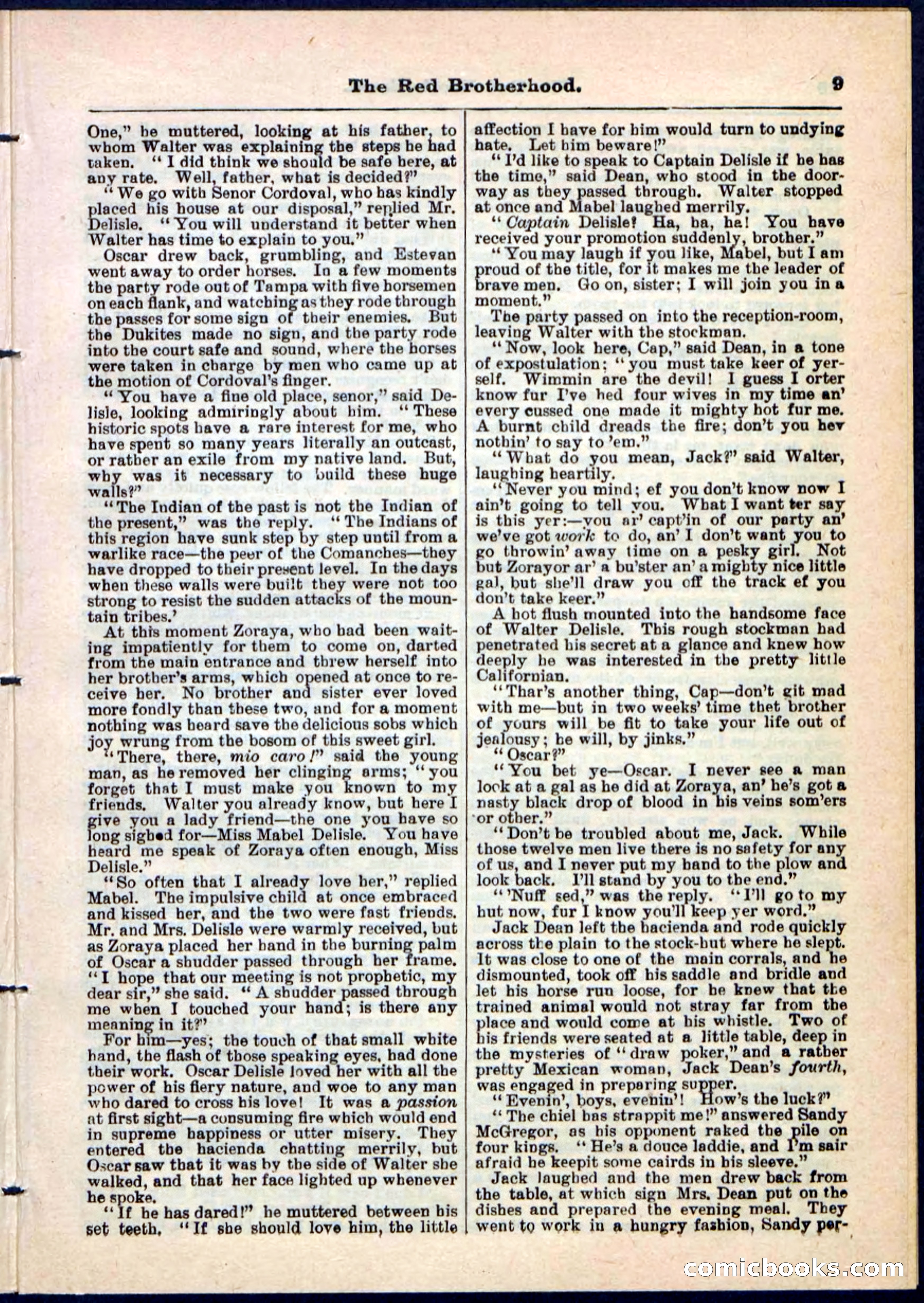Beadle's Pocket Library No. 47 — page 9 of 32