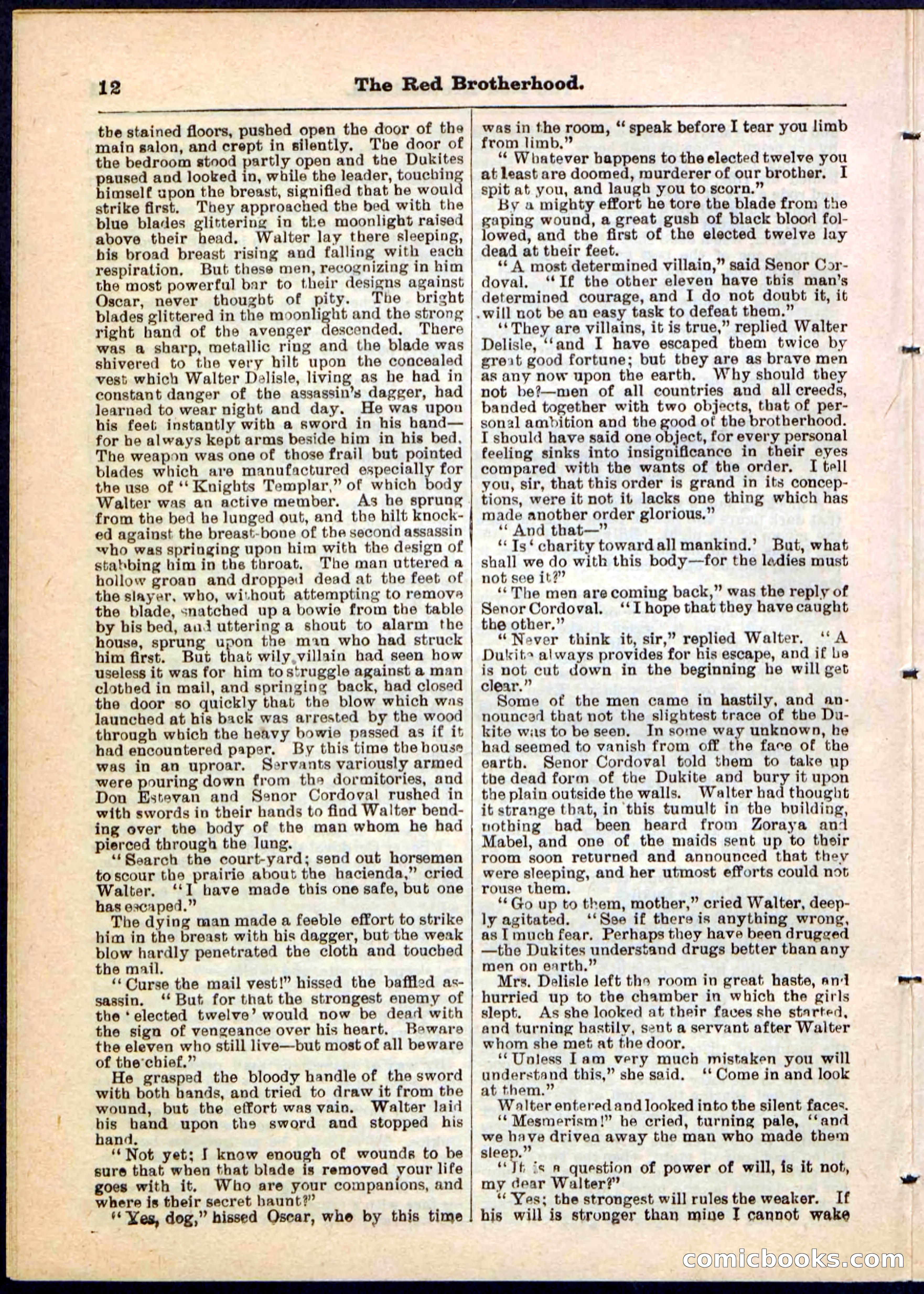 Beadle's Pocket Library No. 47 — page 12 of 32