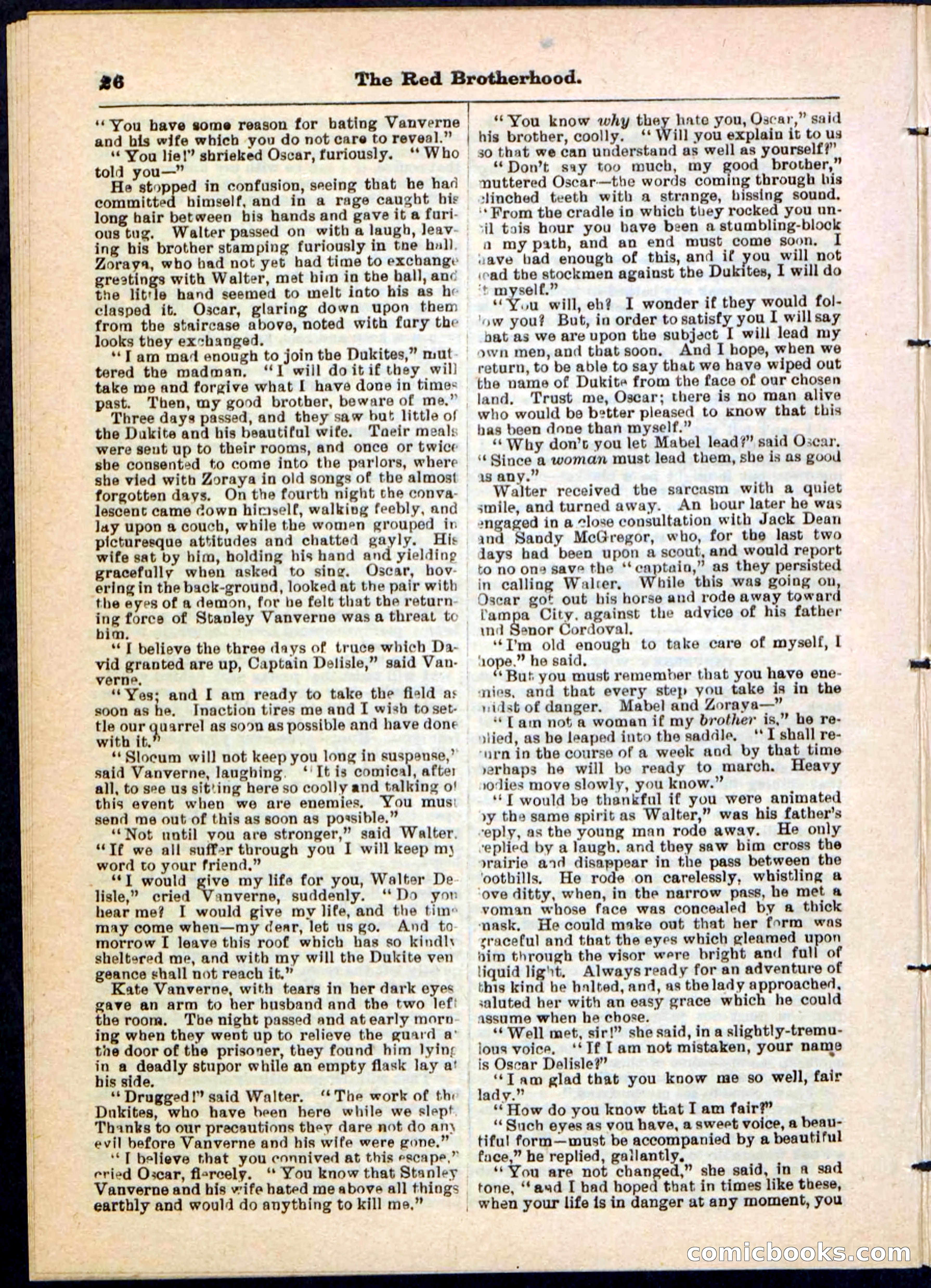 Beadle's Pocket Library No. 47 — page 26 of 32