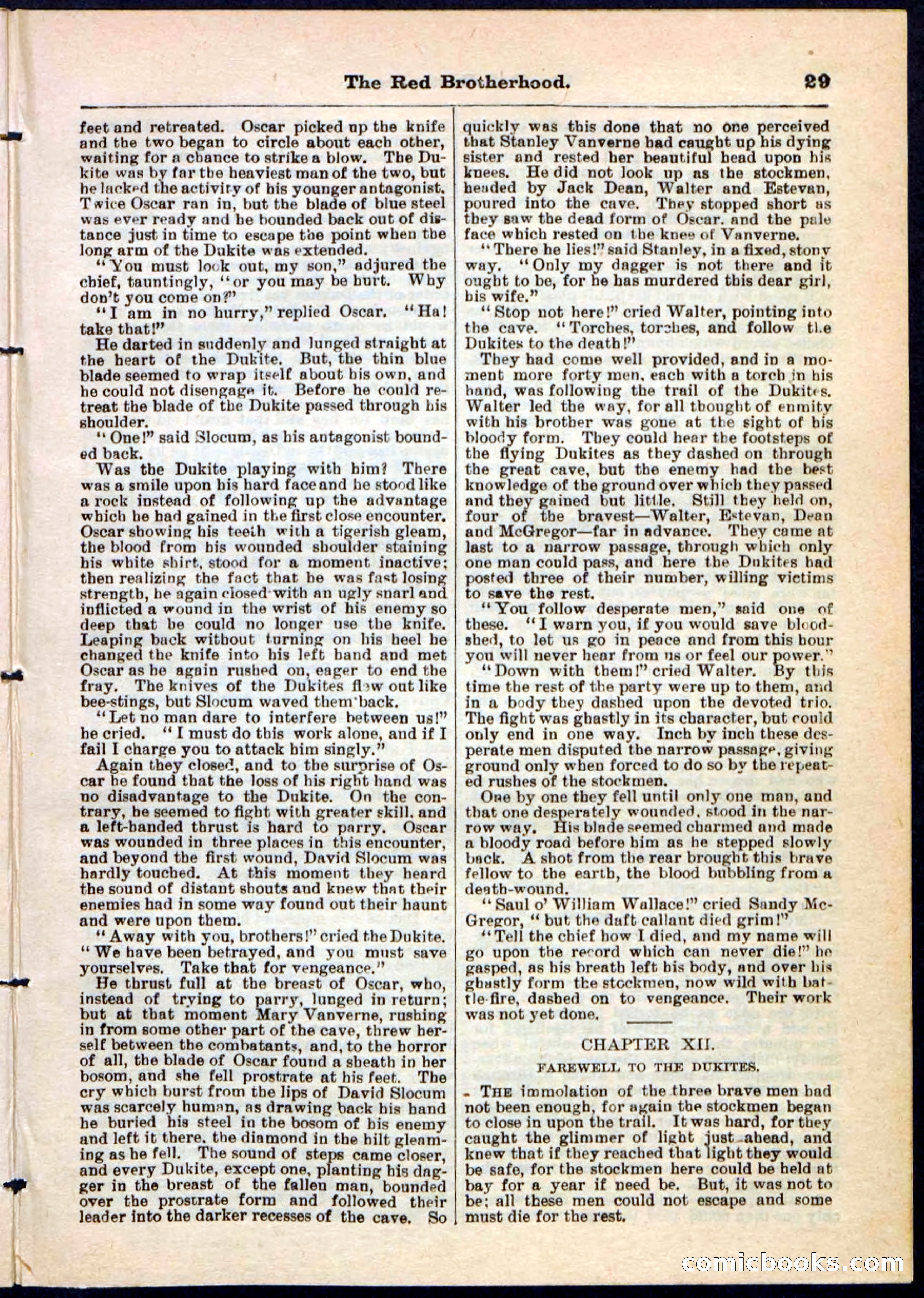 Beadle's Pocket Library No. 47 — page 29 of 32