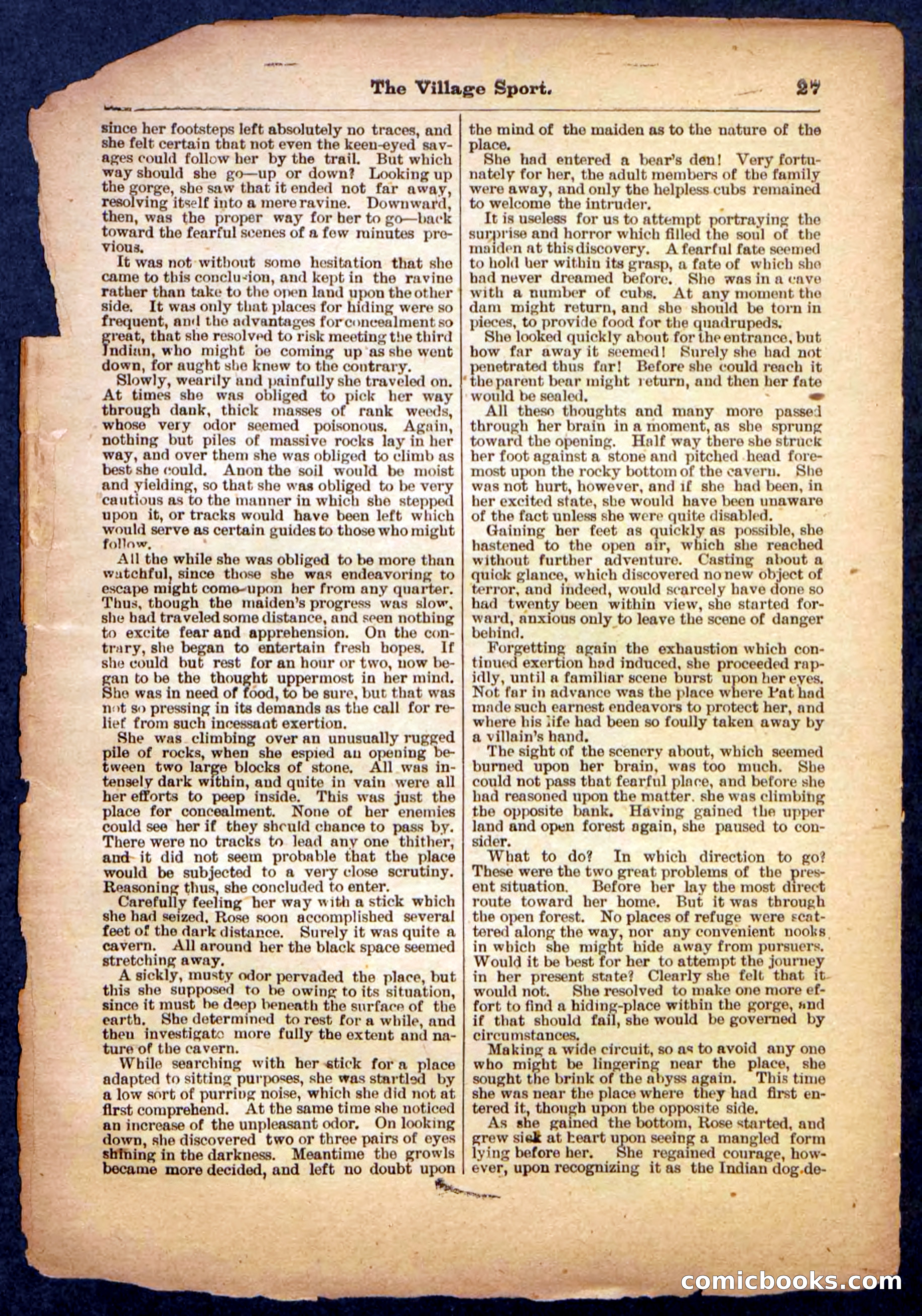Beadle's Pocket Library No. 480 — page 27 of 32