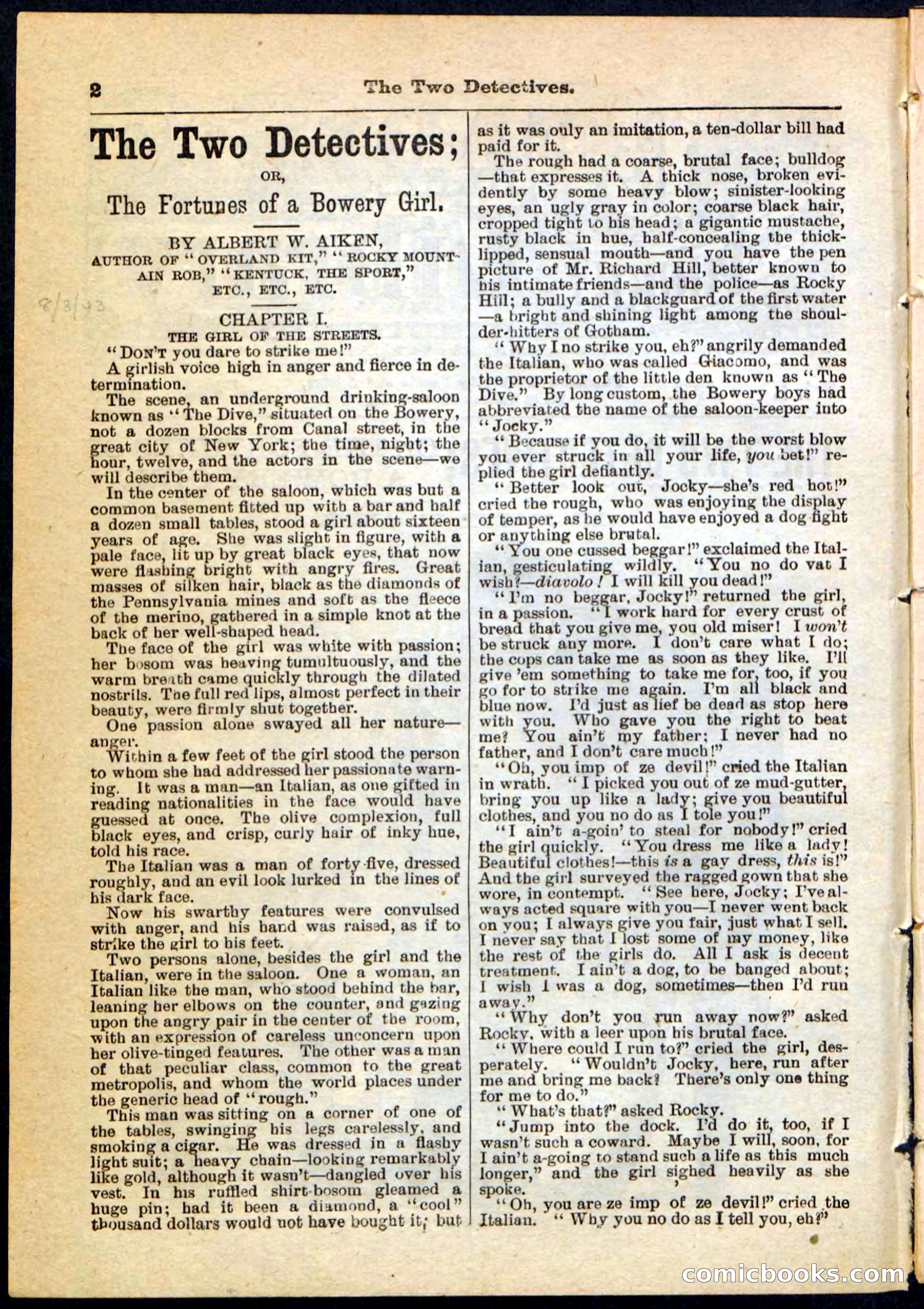 Beadle's Pocket Library No. 5 — page 2 of 32