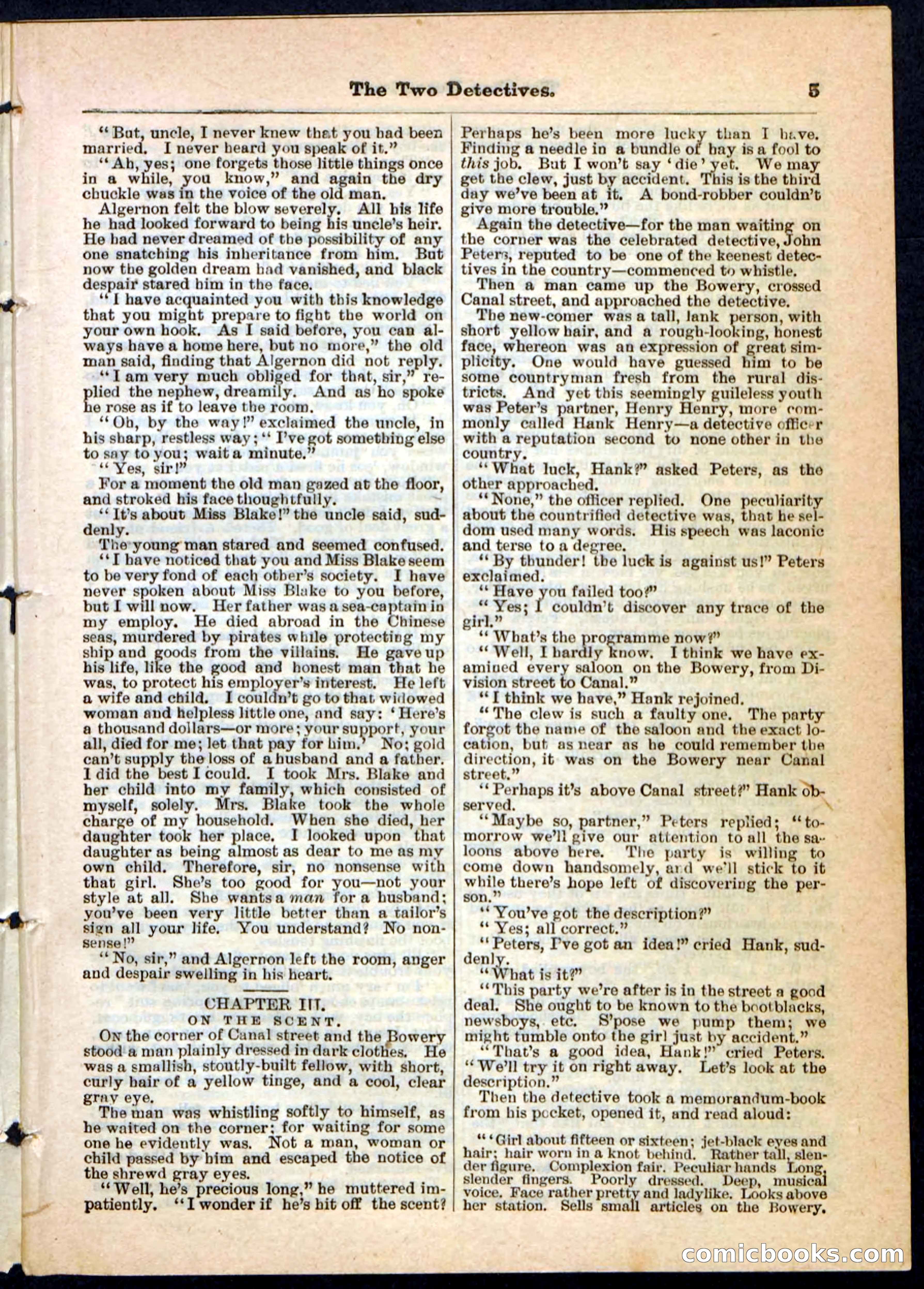 Beadle's Pocket Library No. 5 — page 5 of 32