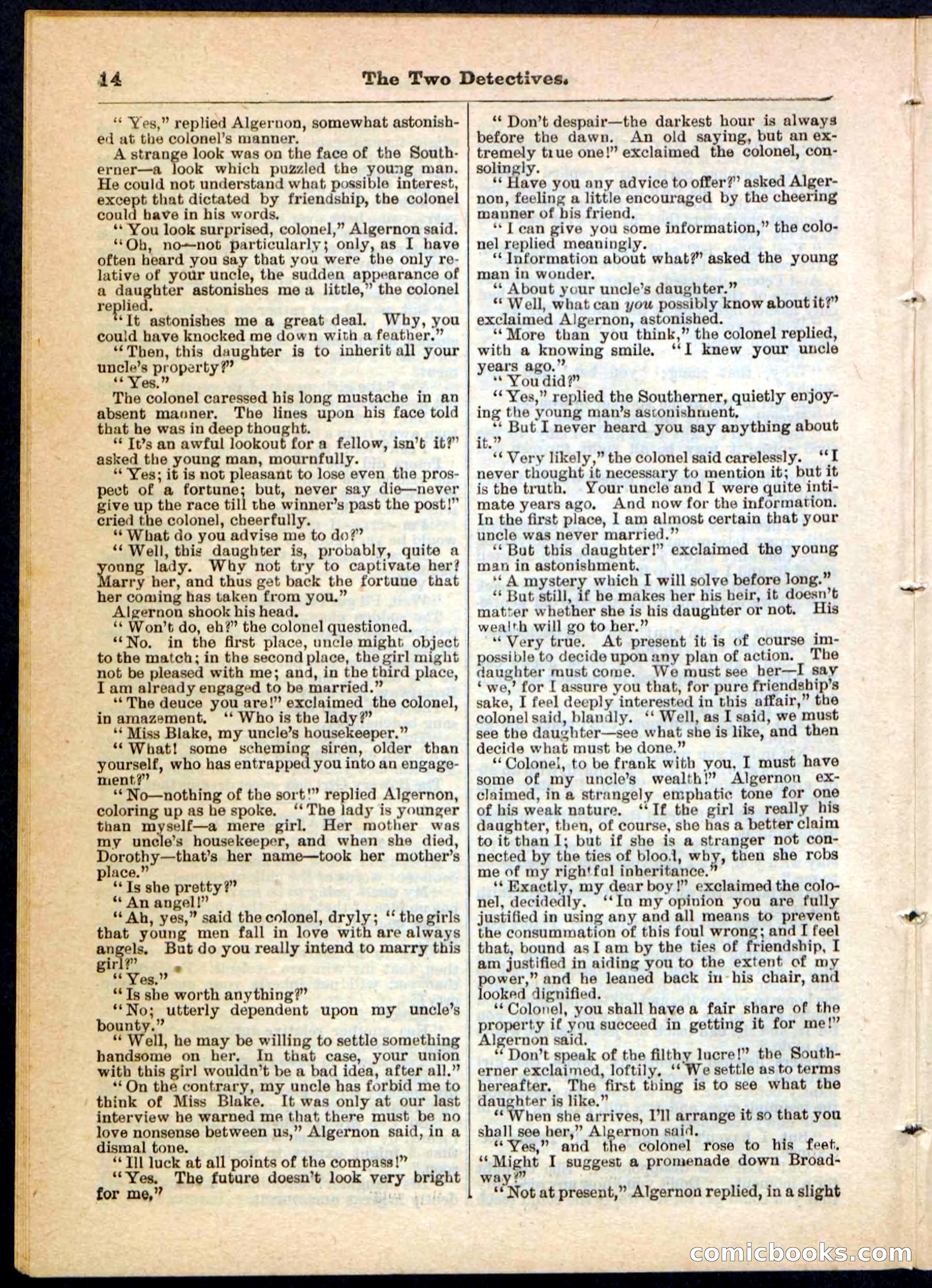 Beadle's Pocket Library No. 5 — page 14 of 32