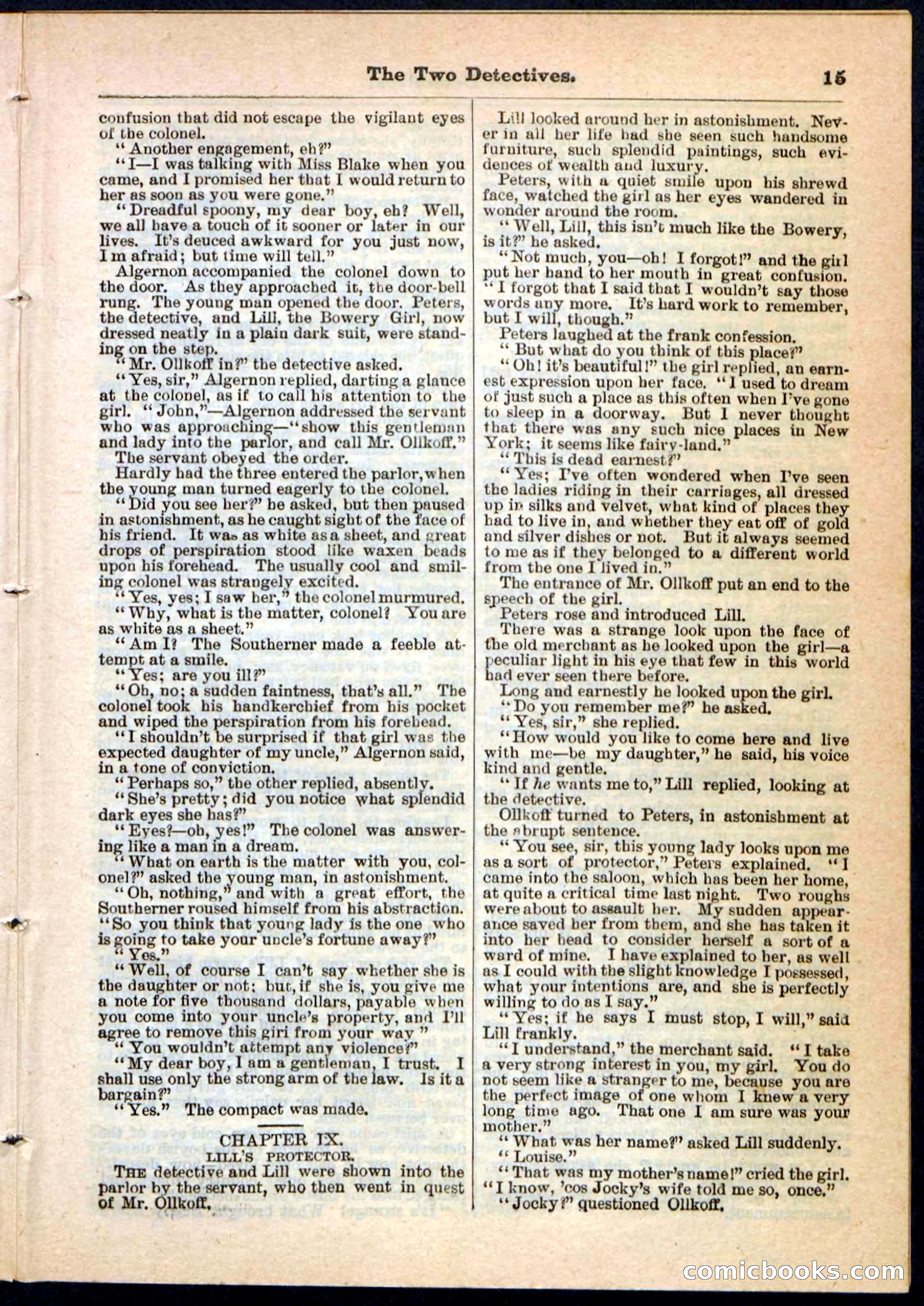 Beadle's Pocket Library No. 5 — page 15 of 32