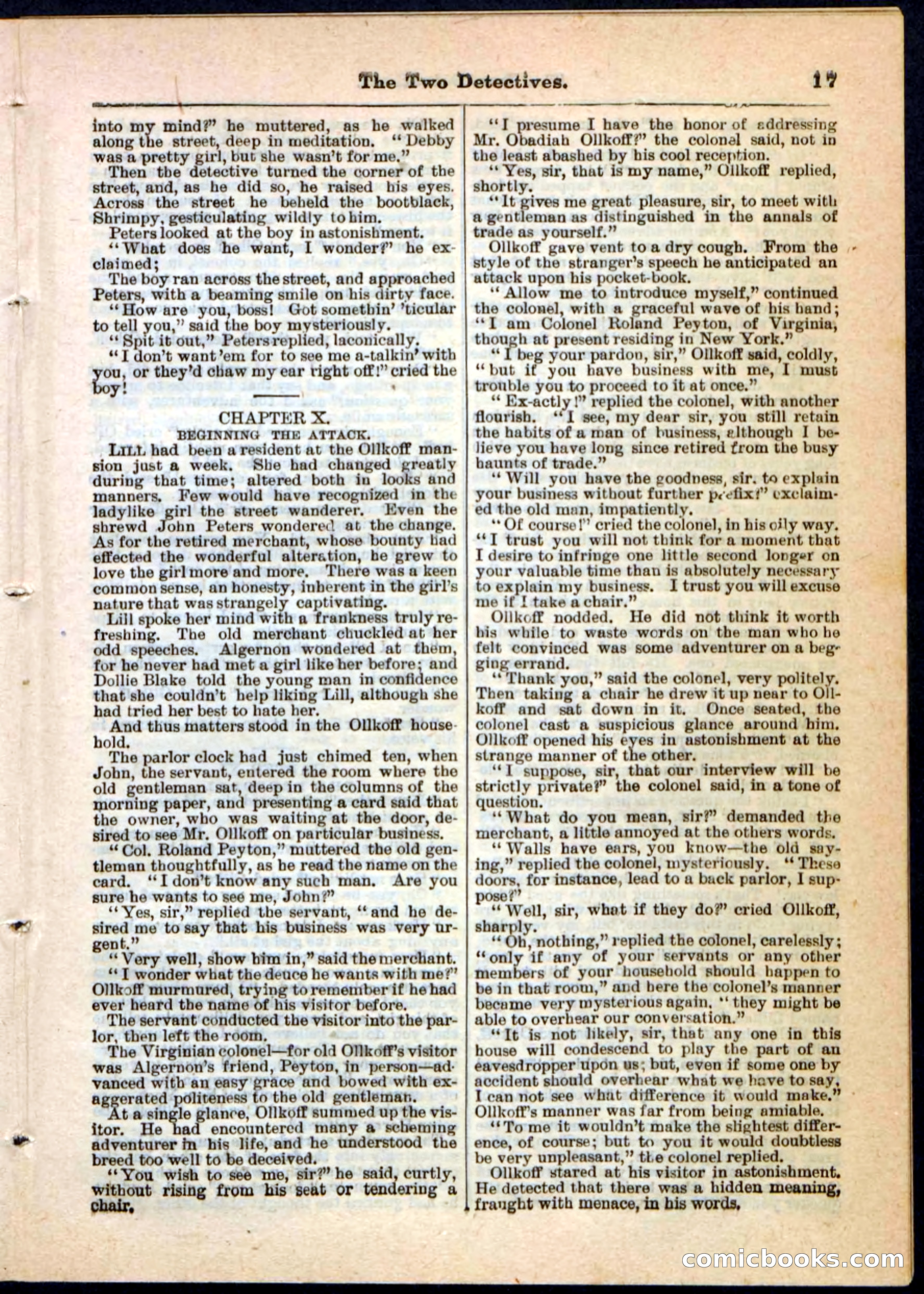 Beadle's Pocket Library No. 5 — page 17 of 32