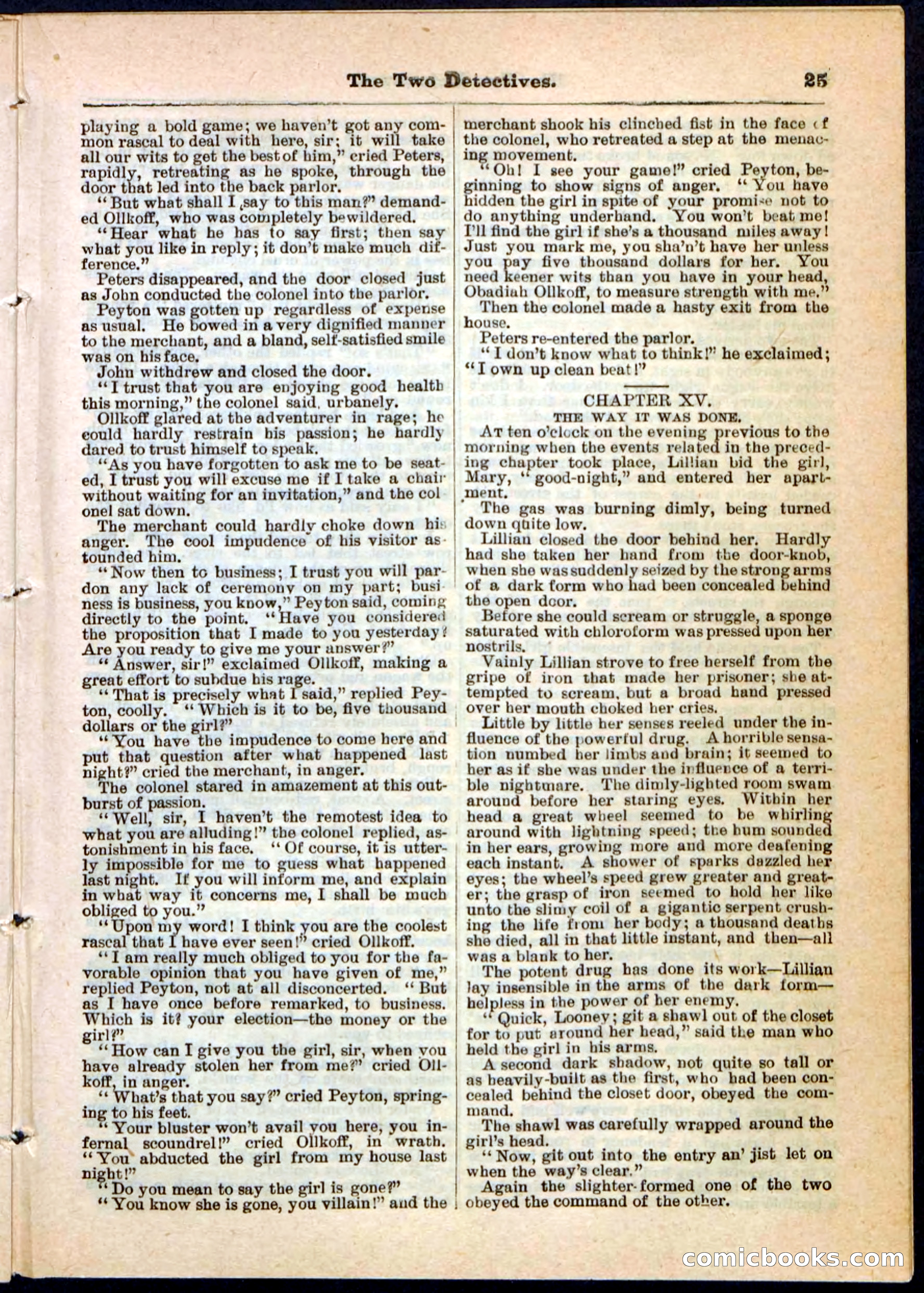 Beadle's Pocket Library No. 5 — page 25 of 32