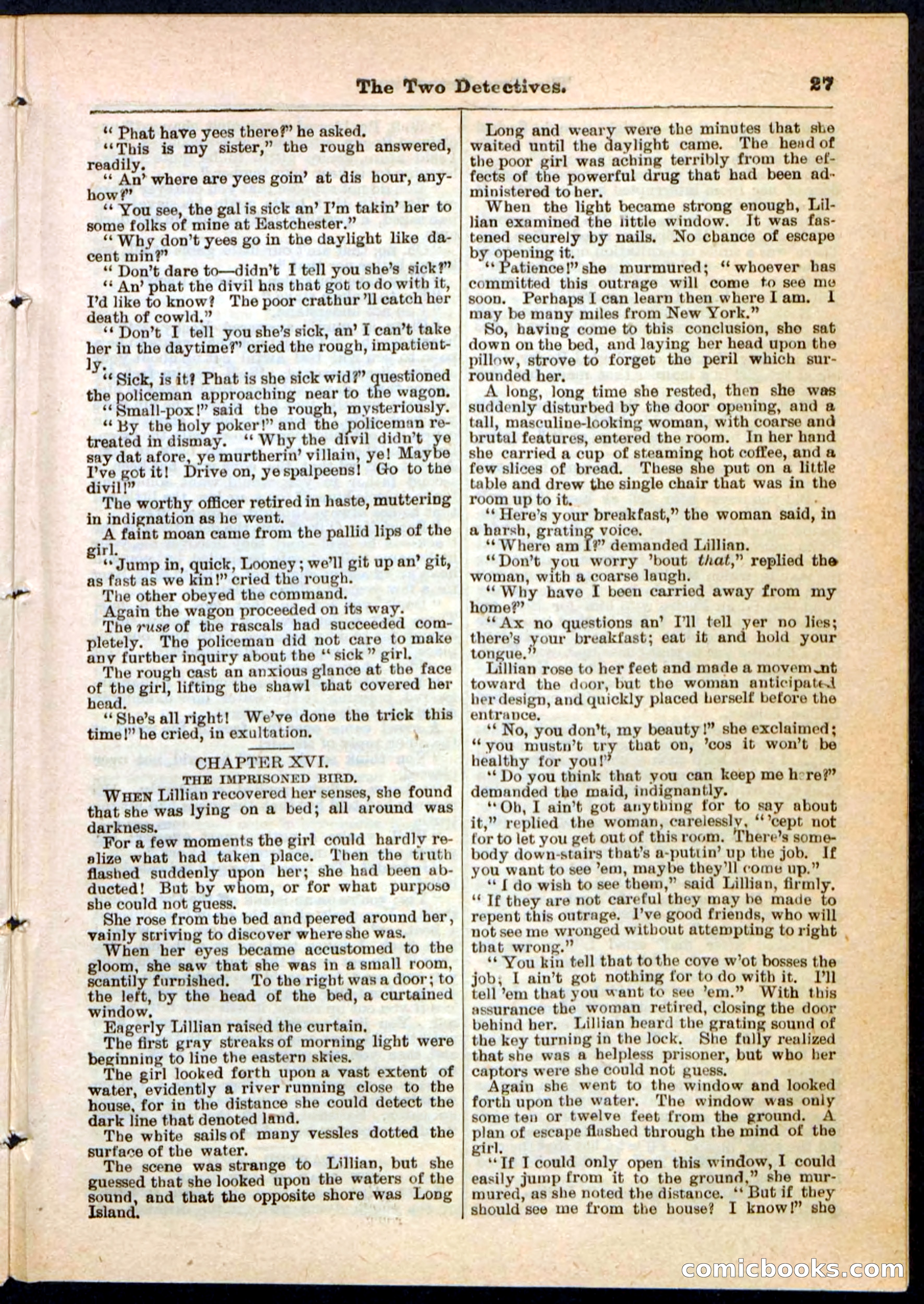 Beadle's Pocket Library No. 5 — page 27 of 32