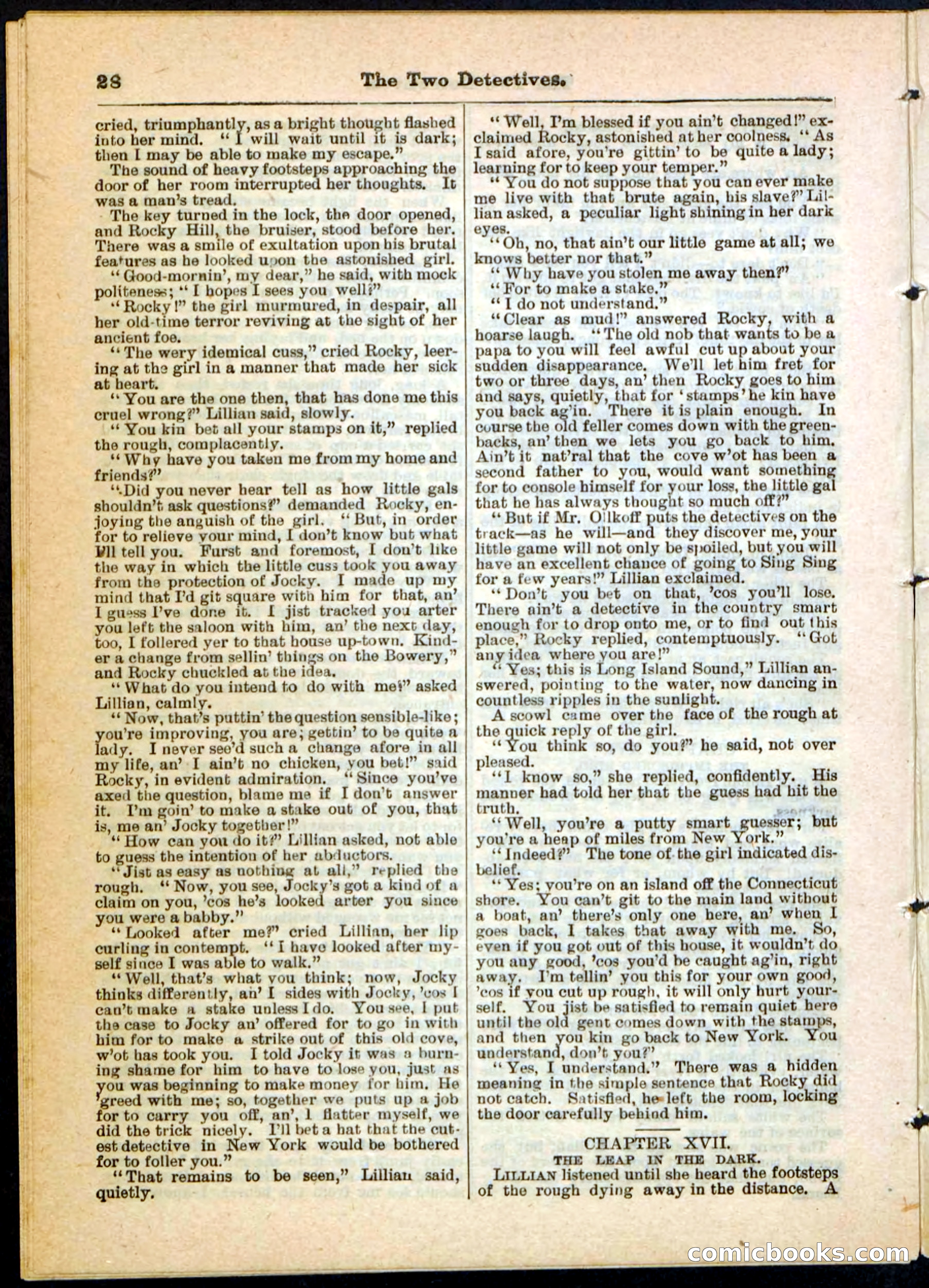 Beadle's Pocket Library No. 5 — page 28 of 32