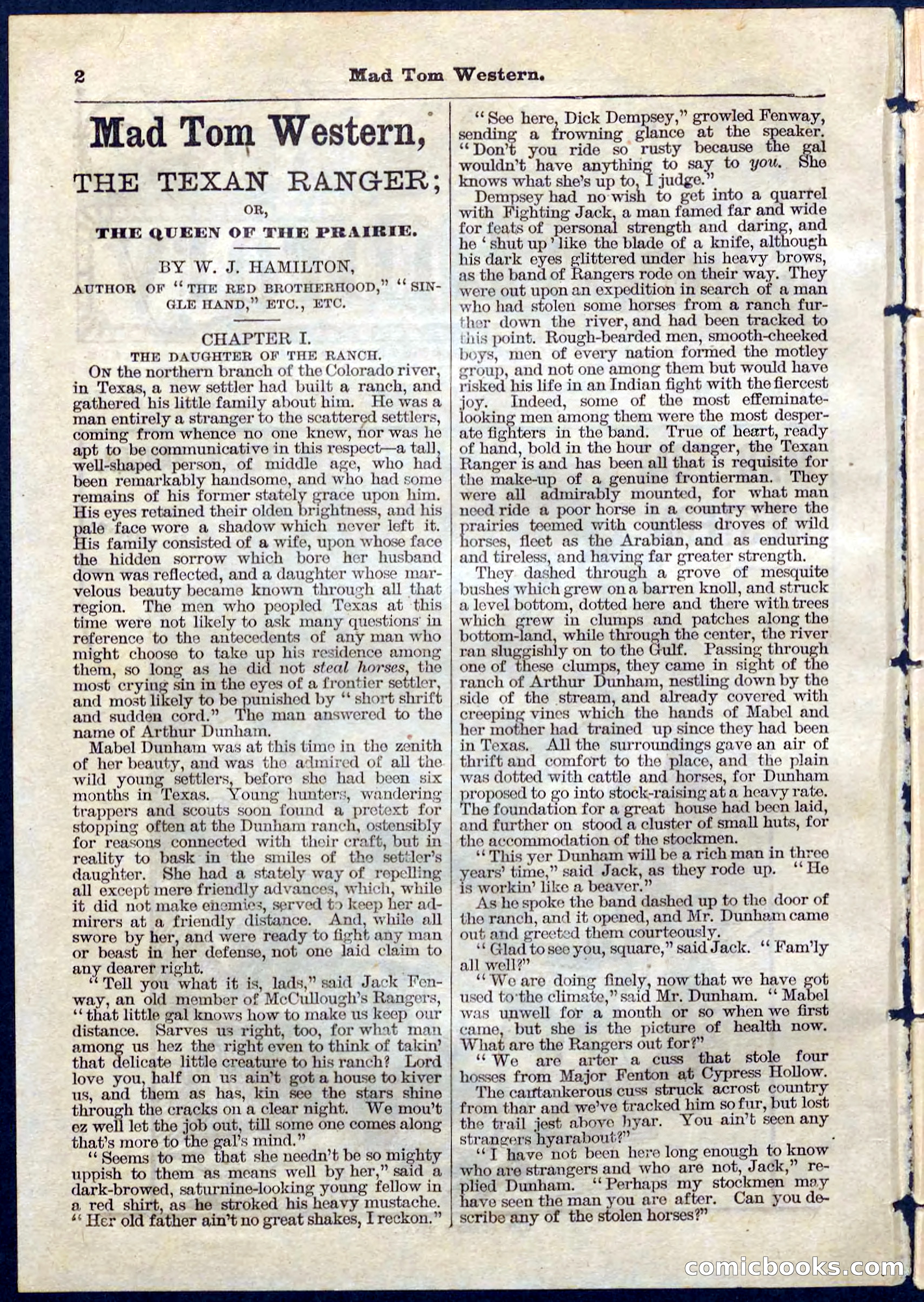 Beadle's Pocket Library No. 56 — page 2 of 32